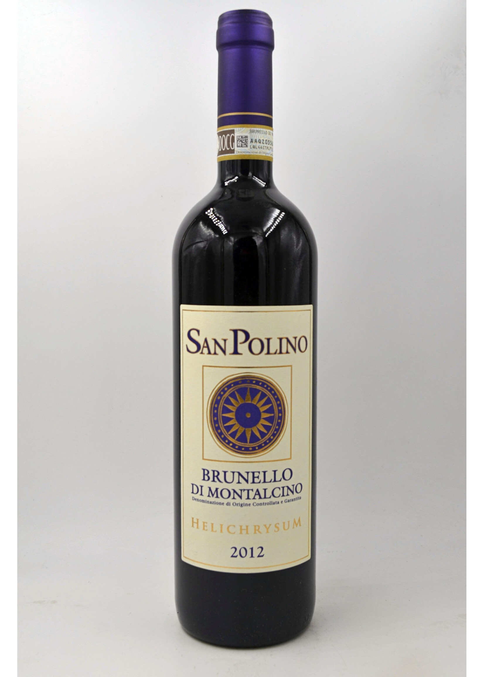 2012 Brunello di Montalcino Helichrysum San Polino