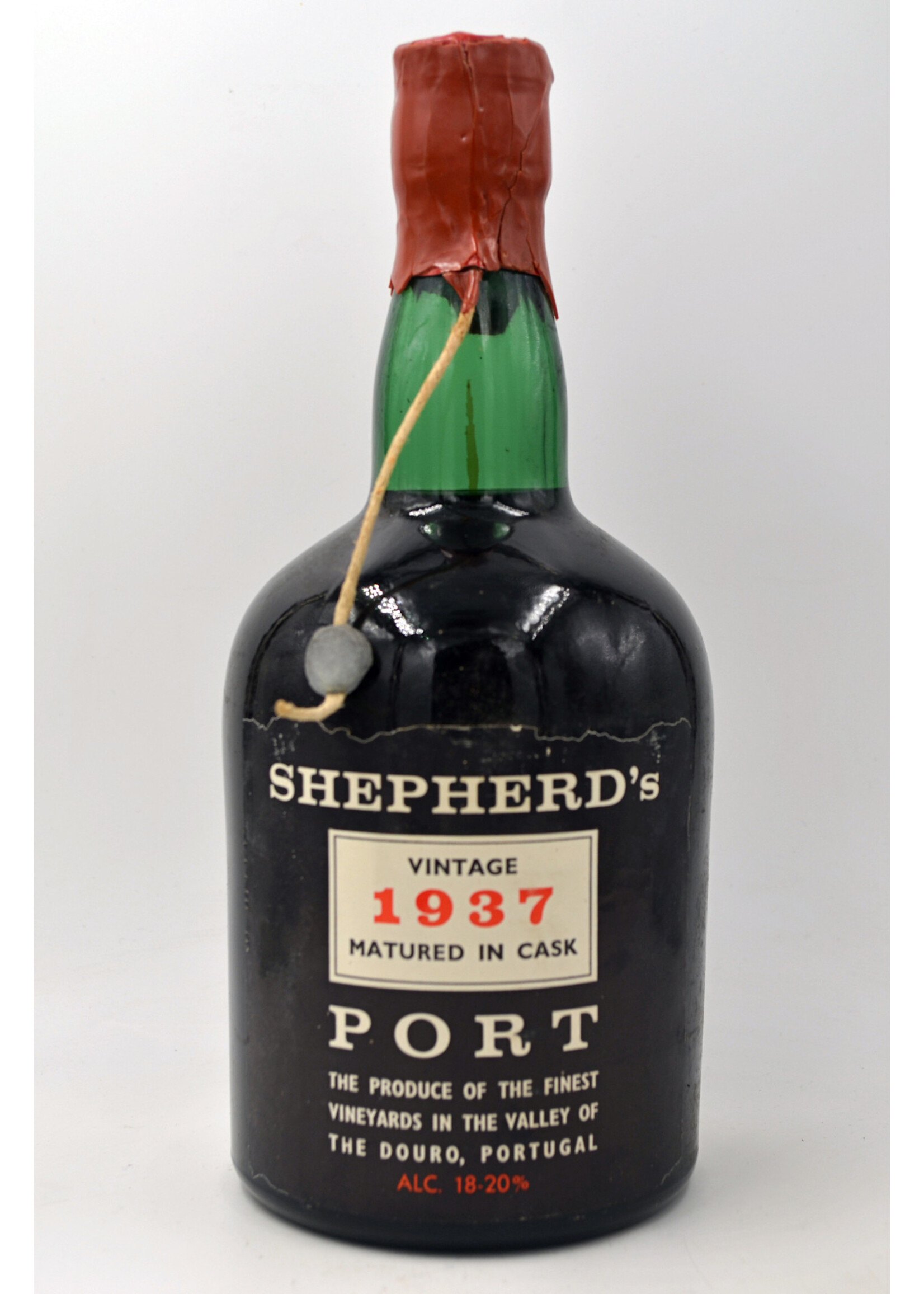 1937 Shepherd's Port Matured in Cask (damaged wax capsule, bn)