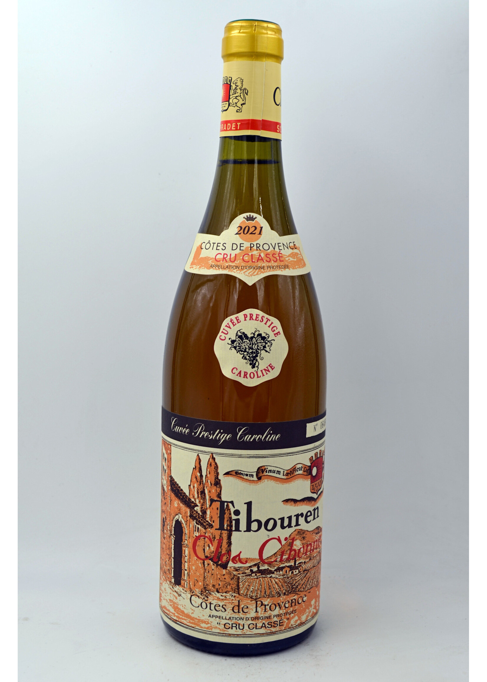 2021 Tibouren Rosé Cuvee Prestige Caroline Clos Cibonne