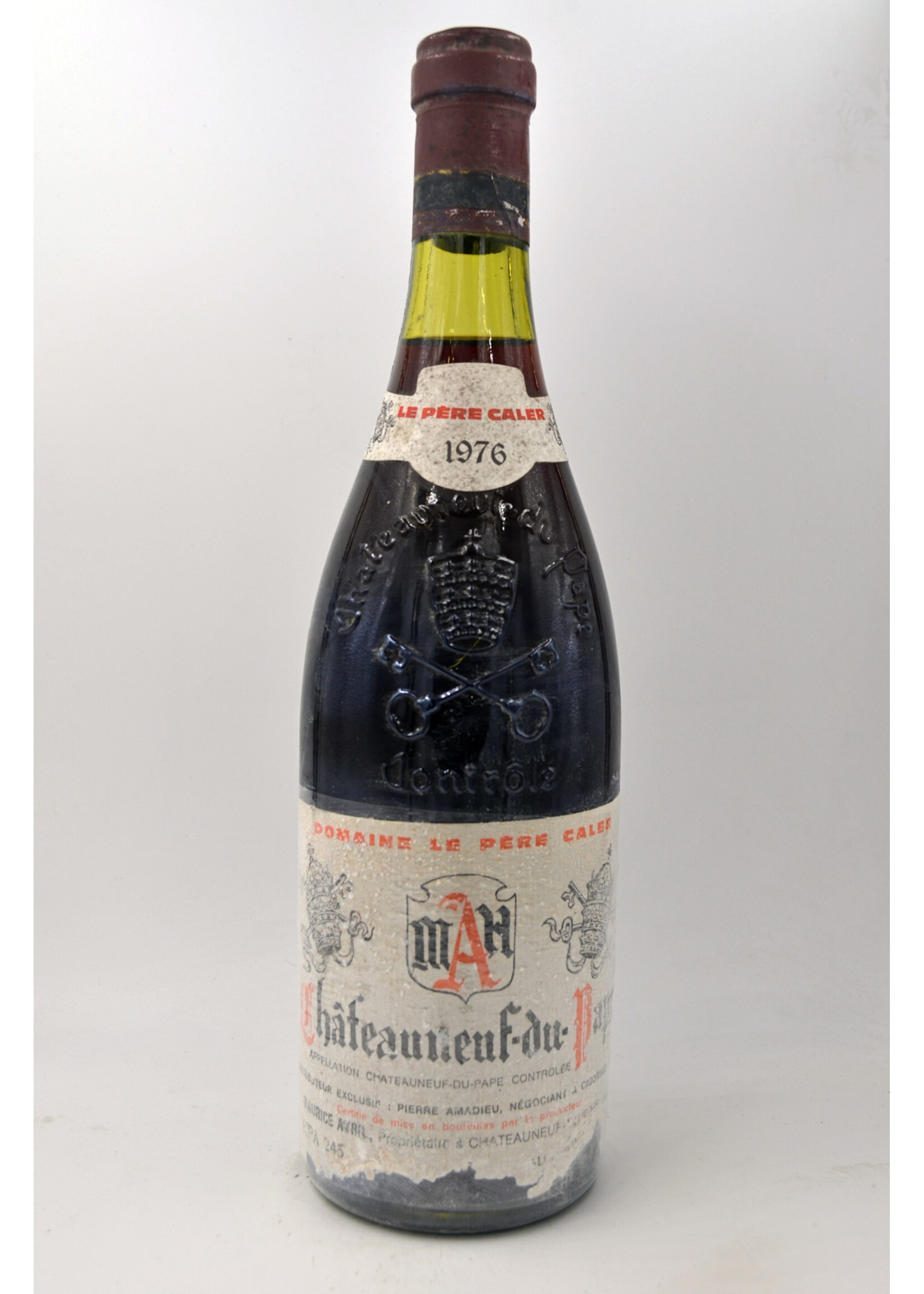 1976 Chateauneuf du Pape le Pere Caler (dl, min 2.5)
