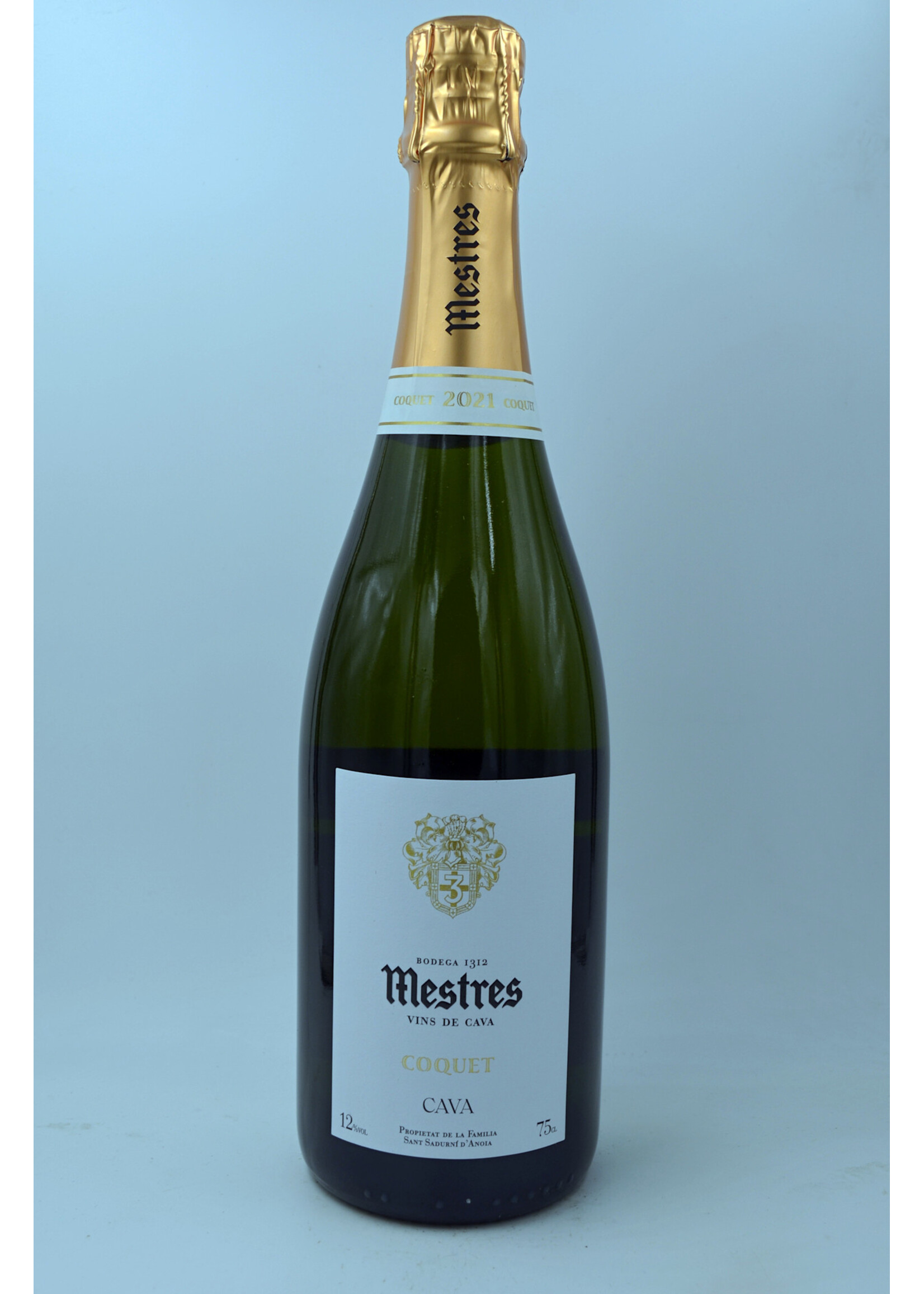 2021 Cava Gran Reserva Brut Nature Mestres Coquet