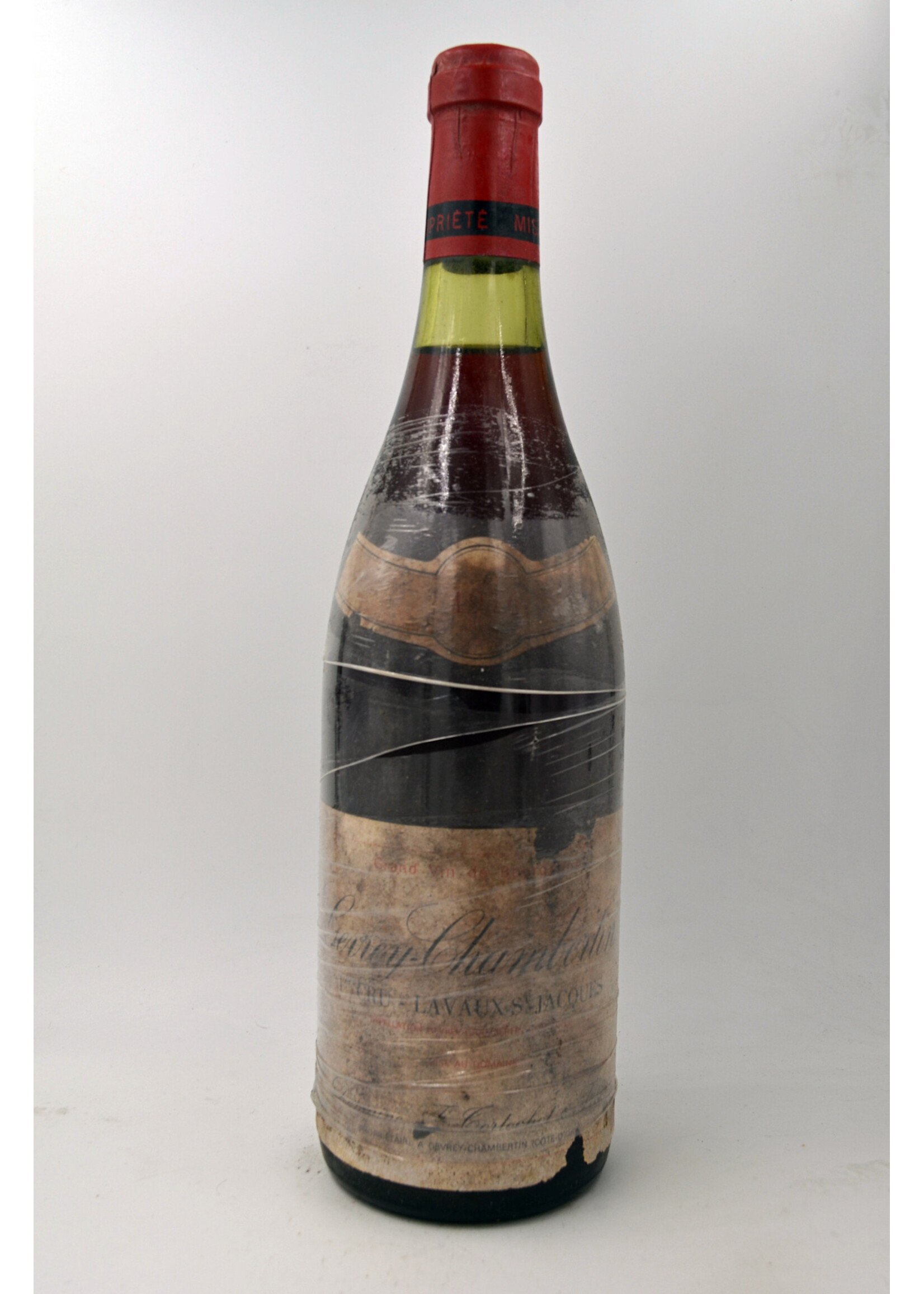 1976 Gevrey Chambertin Lavaux Saint Jacques Tortochot (sl/dl, min 2.5)