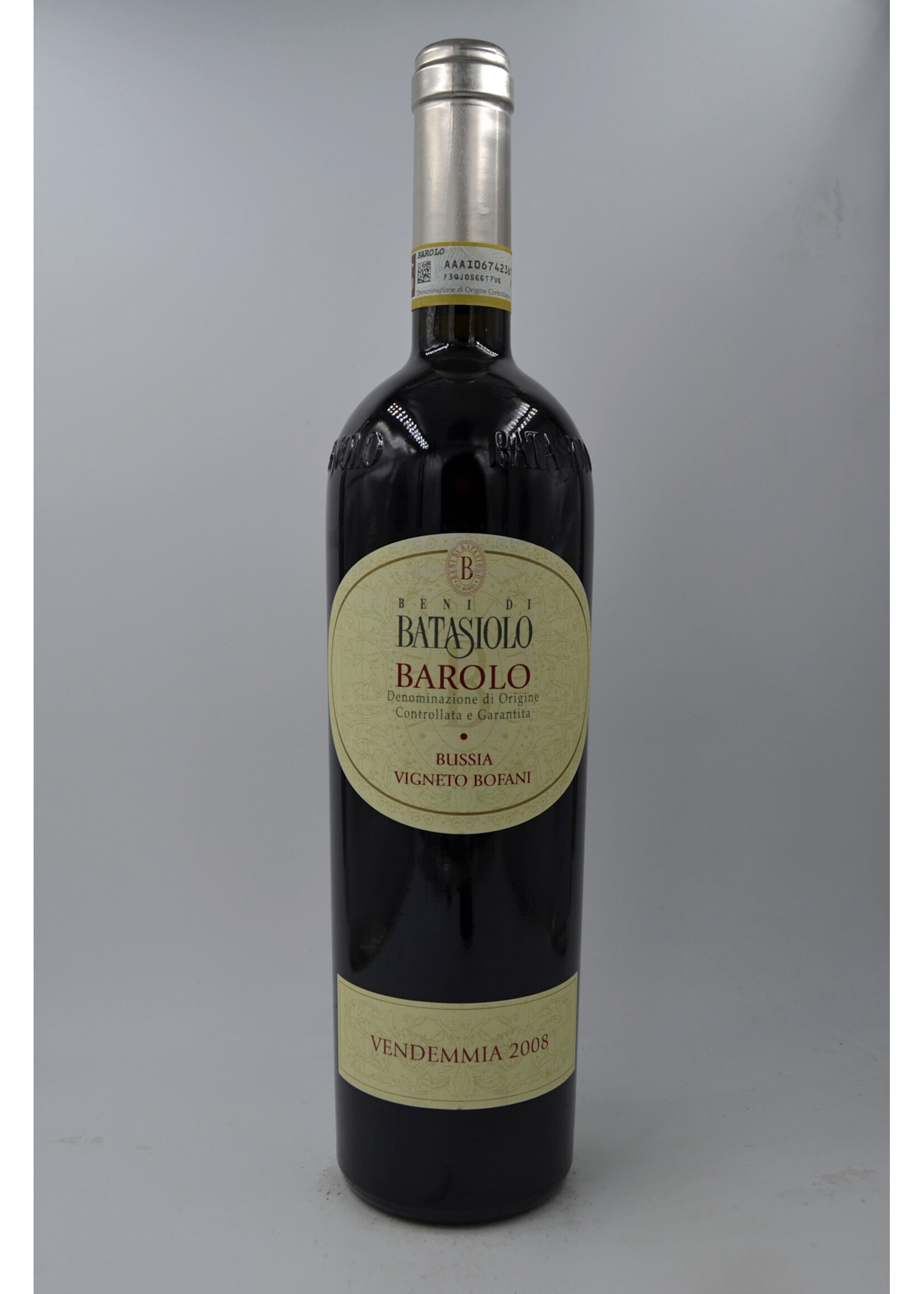 2008 Barolo Bussia Vigneto Bofani Beni di Batasiolo