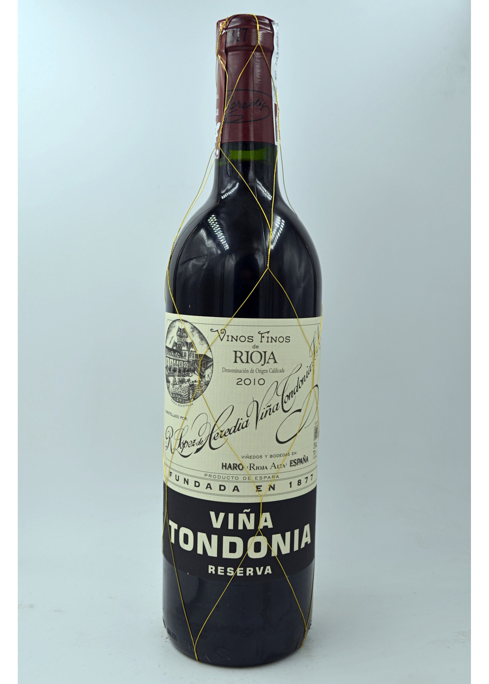 2010 Rioja Tinto Reserva Vina Tondonia Lopez de Heredia