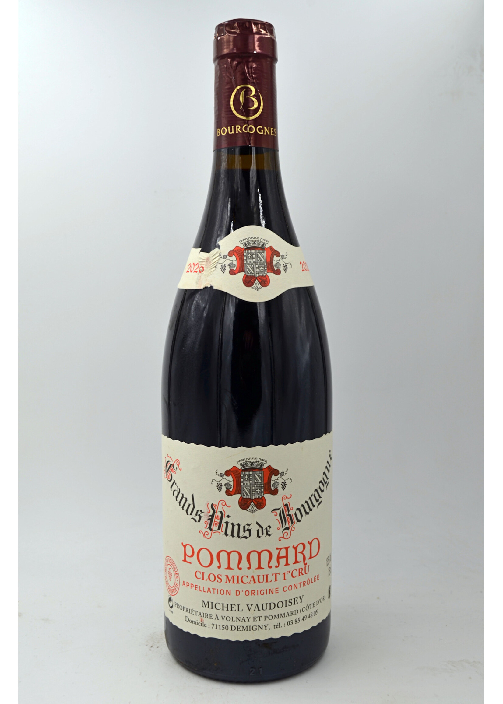 2020 Pommard Clos Micault Michel Vaudoisey