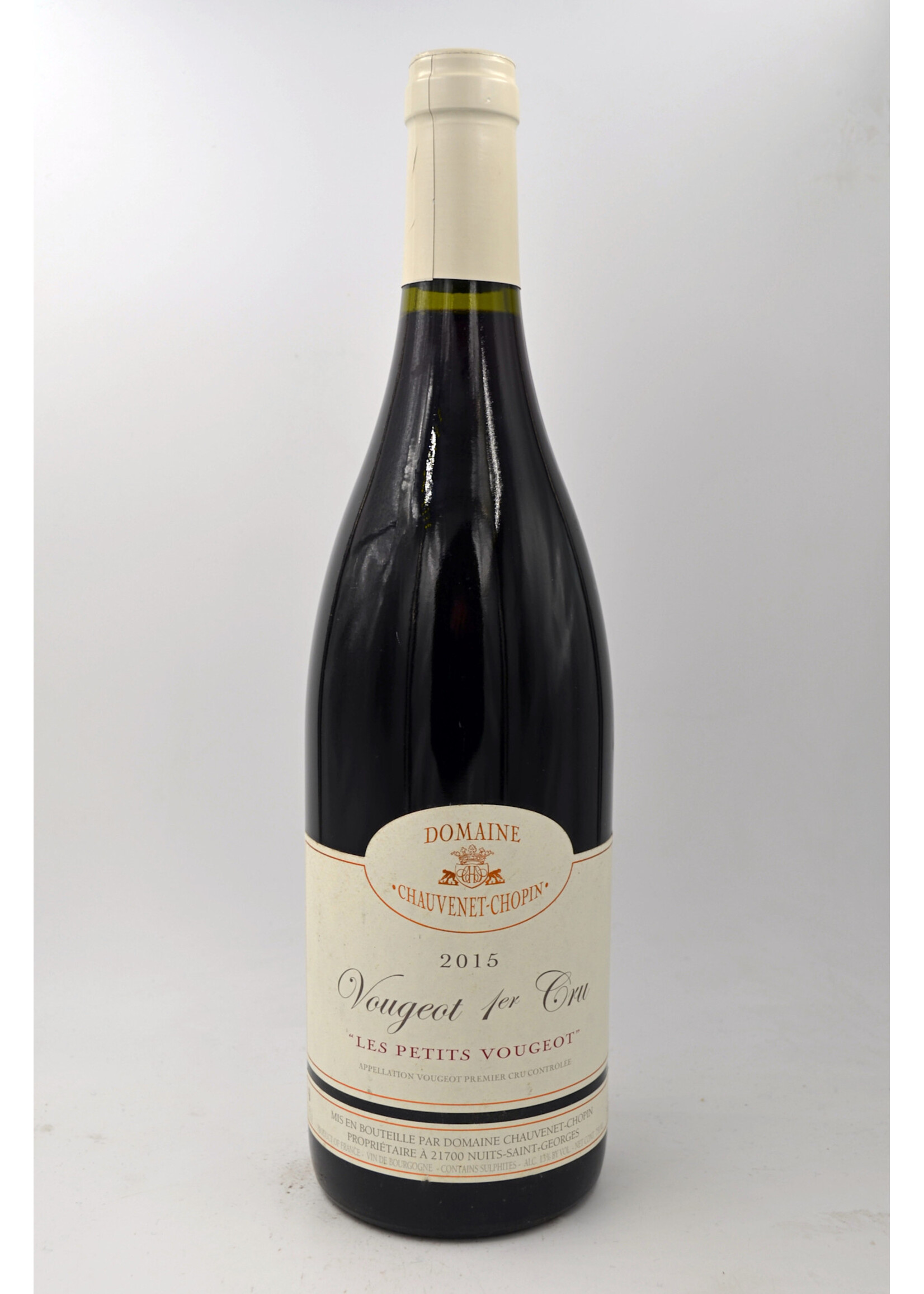 2015 Vougeot les Petits Vougeots Chauvenet Chopin