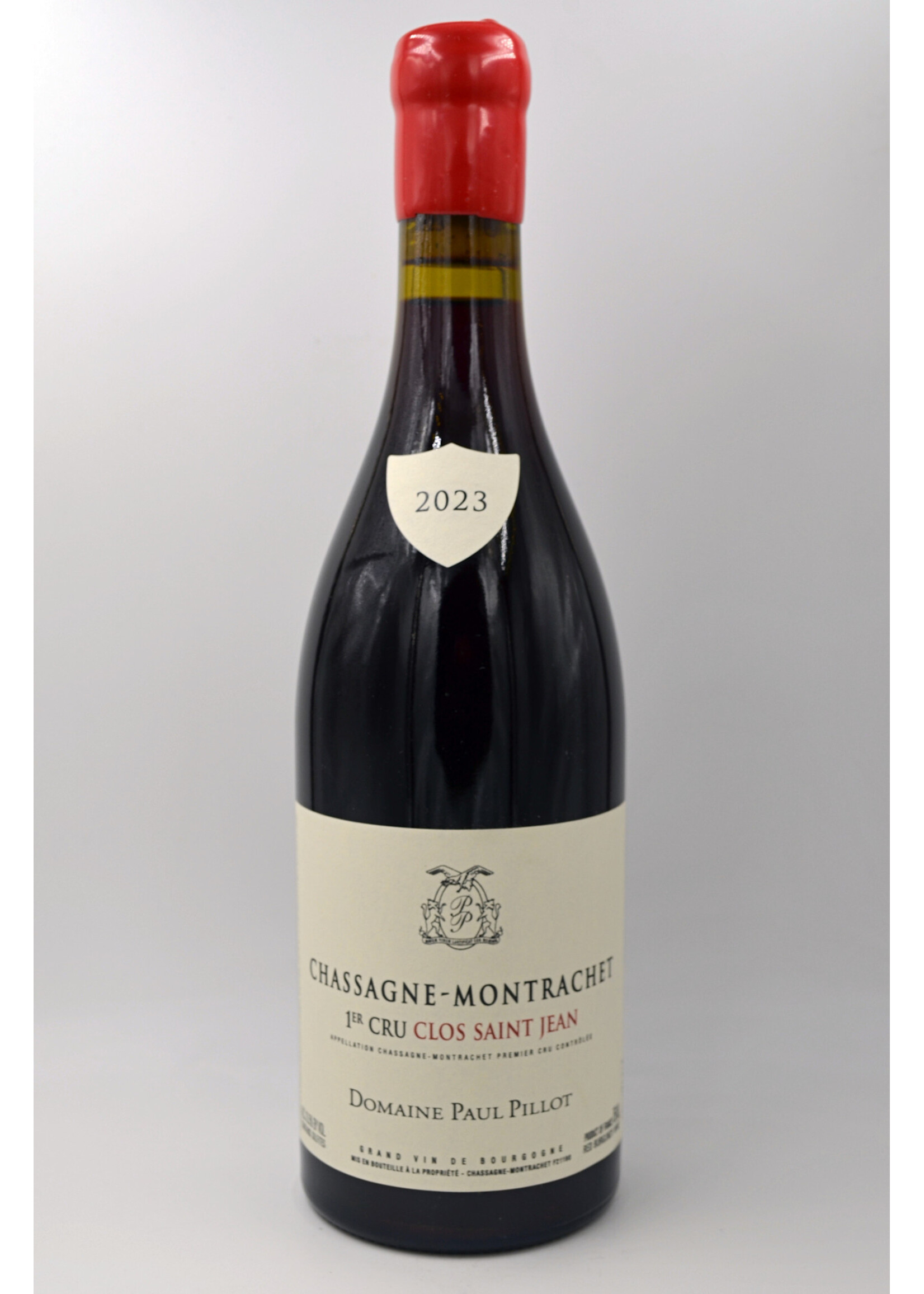 2023 Chassagne Montrachet Clos Saint Jean rouge Paul Pillot