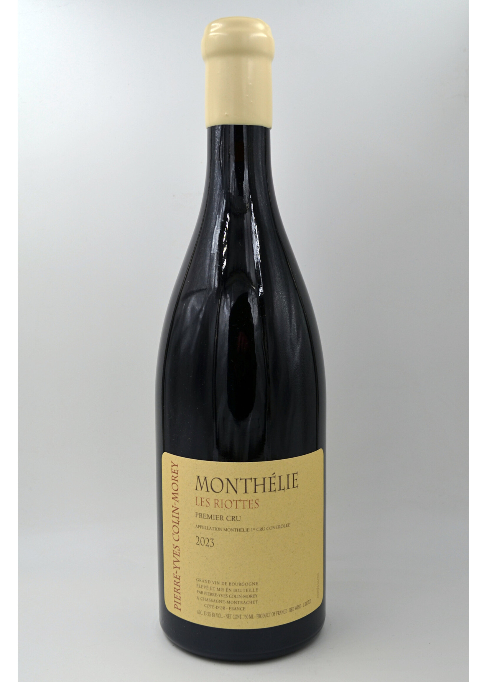 2023 Monthelie les Riottes rouge Pierre Yves Colin Morey