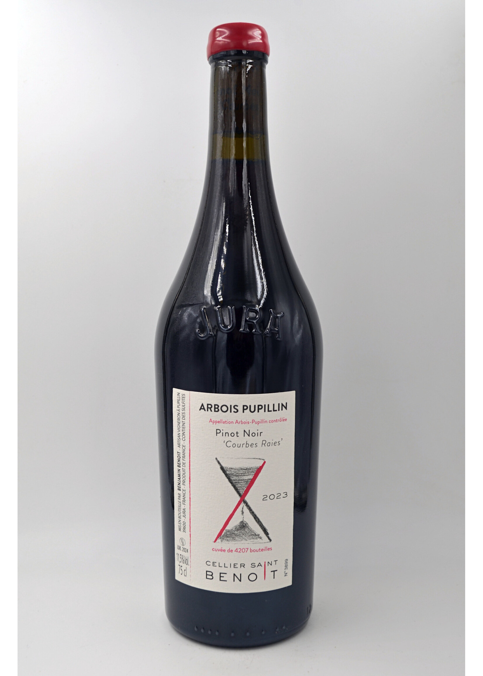 2023 Pinot Noir Courbes Raies Cellier Saint Benoit