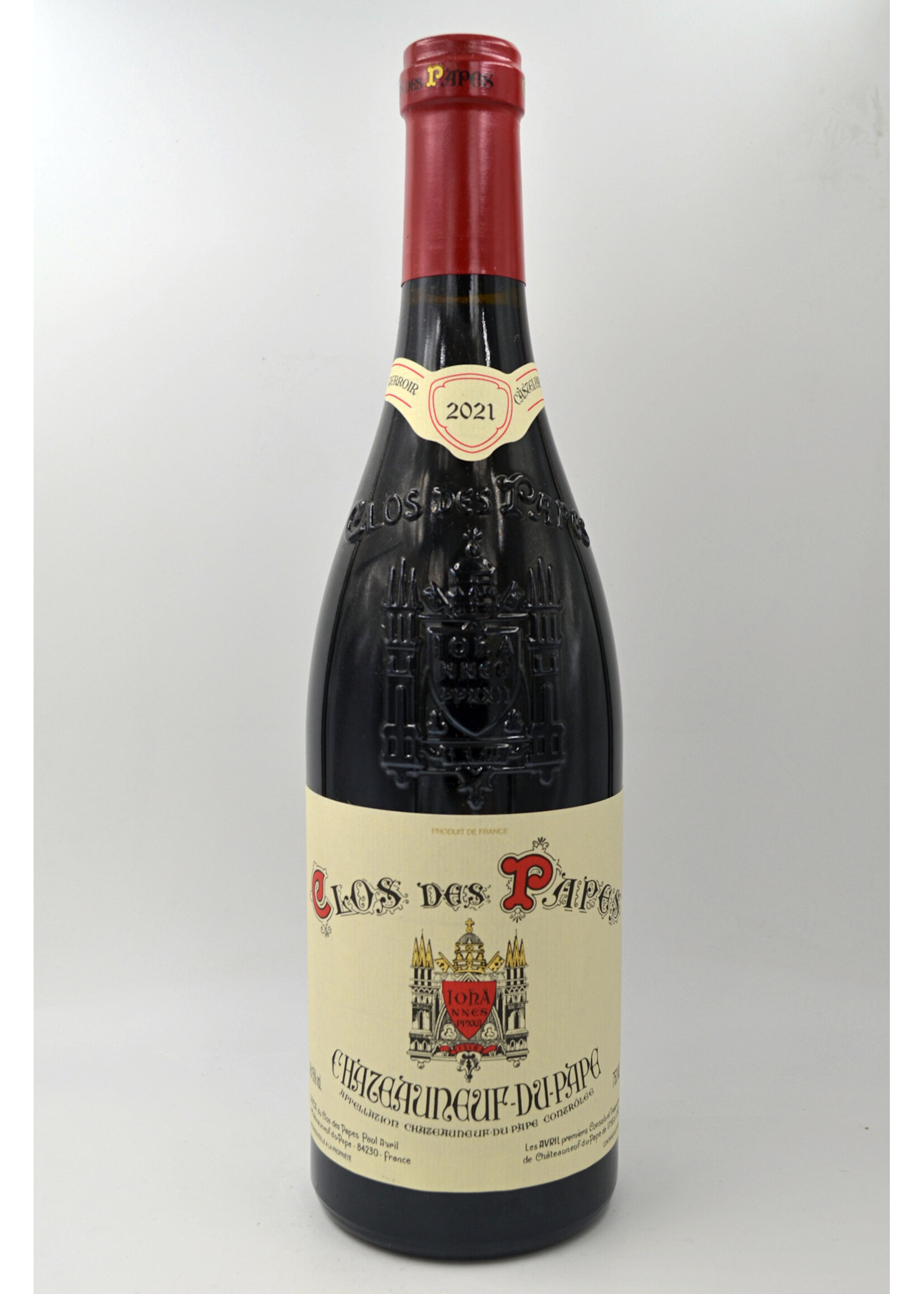 2021 Chateauneuf du Pape rouge Clos des Papes