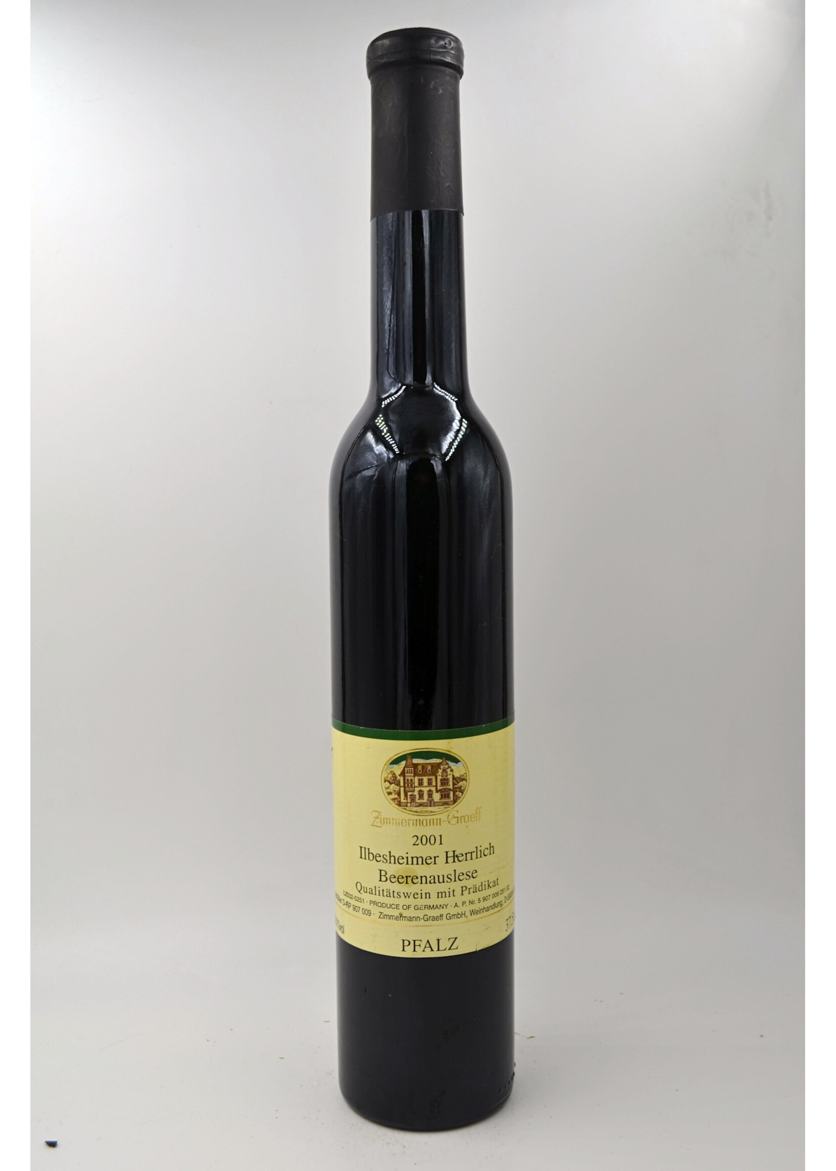 2001 Ilbesheimer Herrlich Beerenauslese Zimmermann Graeff Demi 0,375