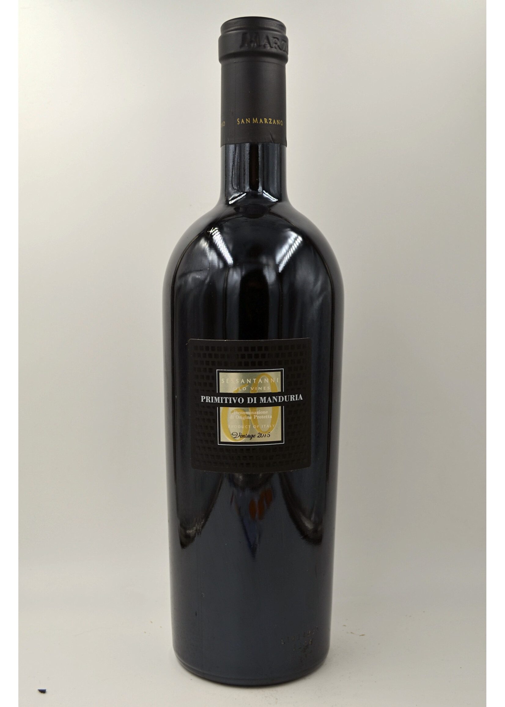 2015 Primitivo di Manduria 60 Sessantanni Old Vines San Marzano