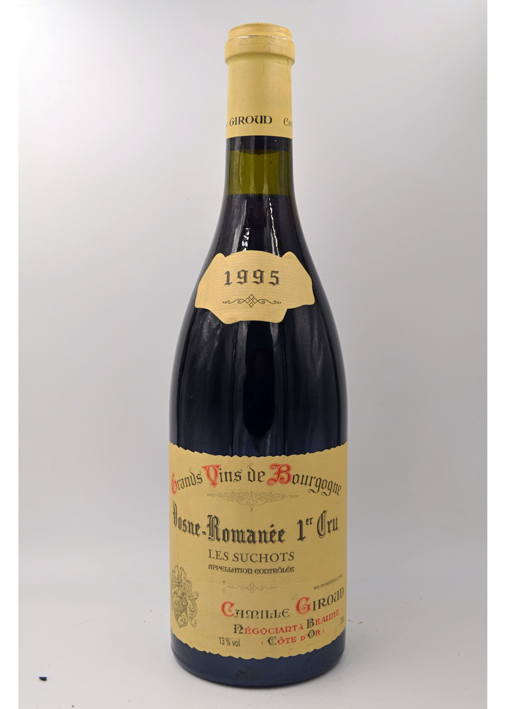 1995 Vosne Romanee les Suchots Camille Giroud
