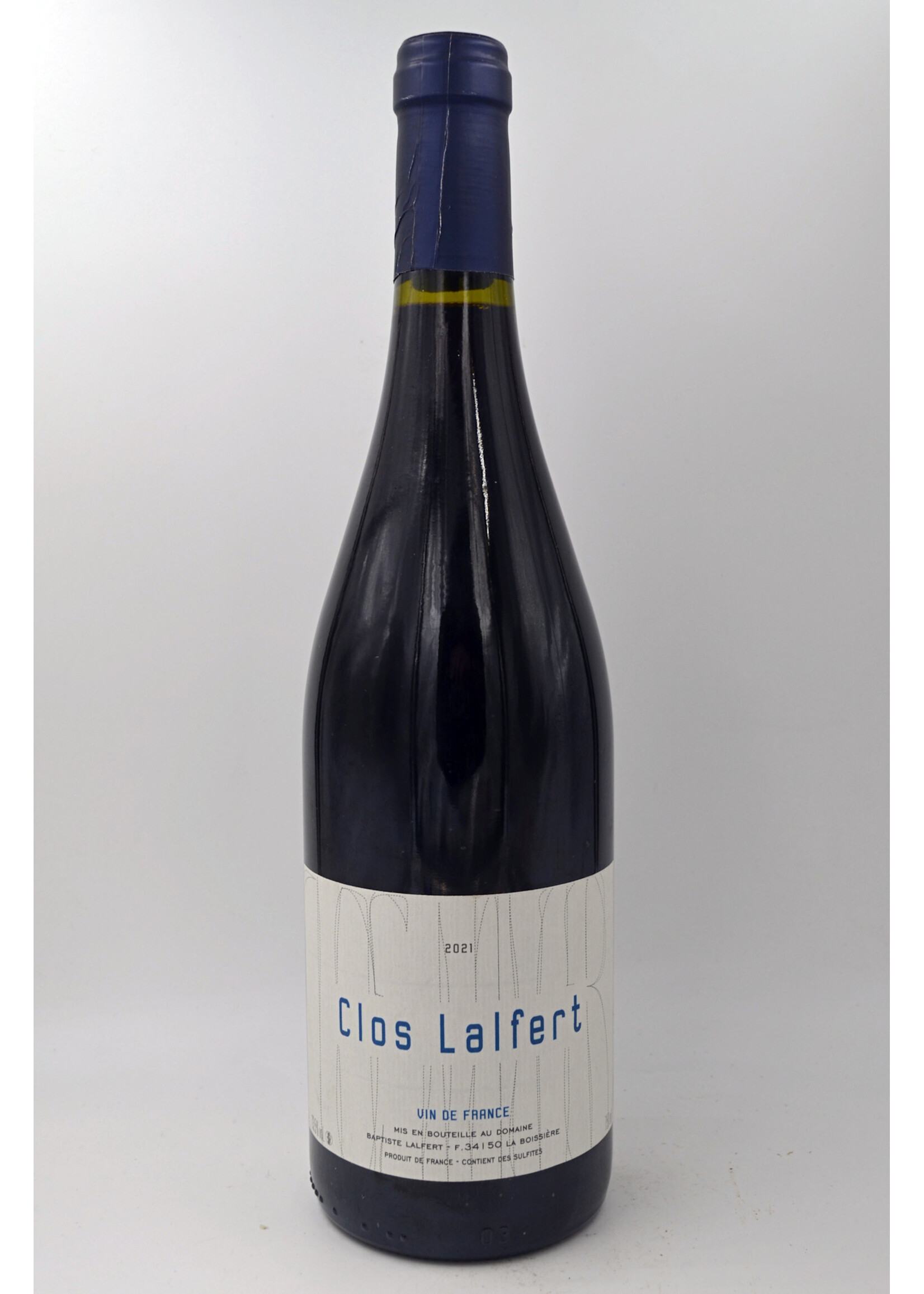 2021 Clos Lalfert rouge