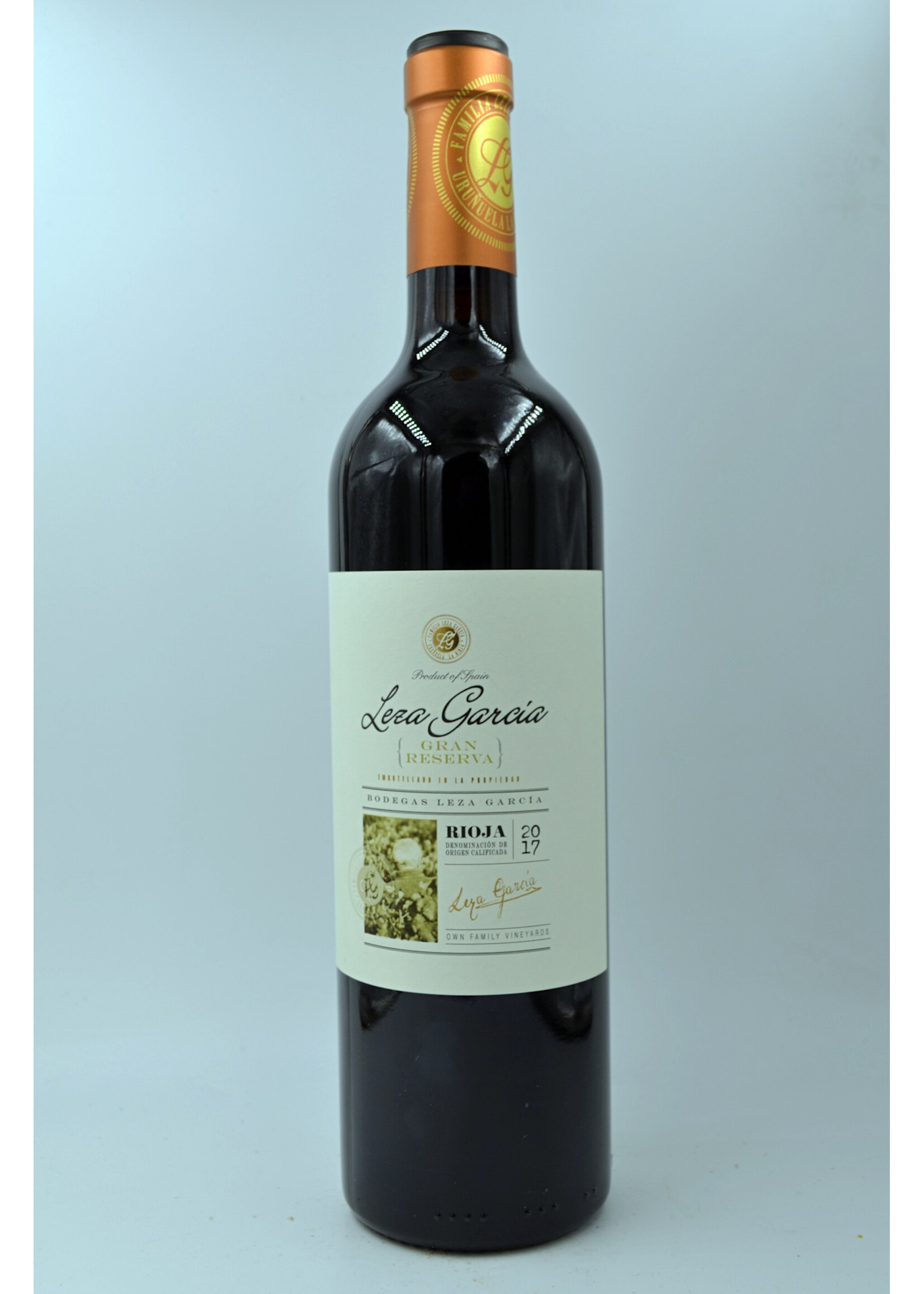 2017 Rioja Gran Reserva Leza Garcia