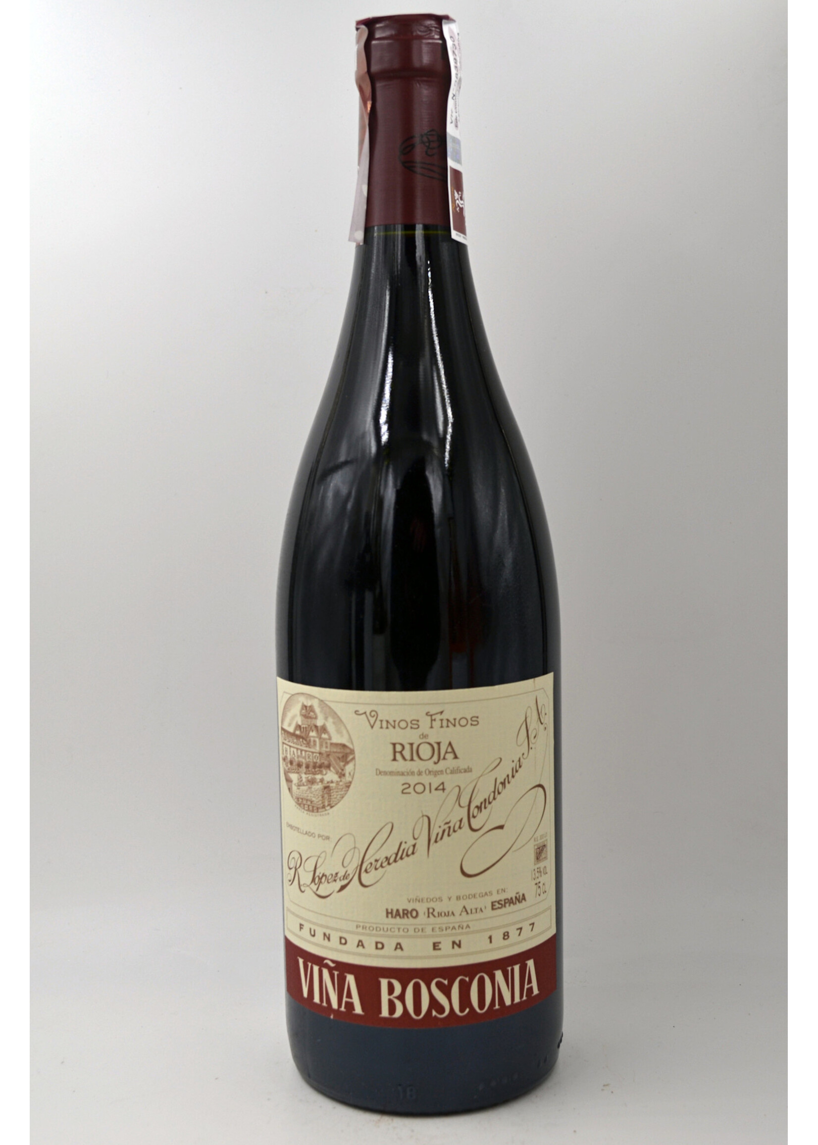 2014 Rioja Reserva Vina Bosconia Lopez de Heredia