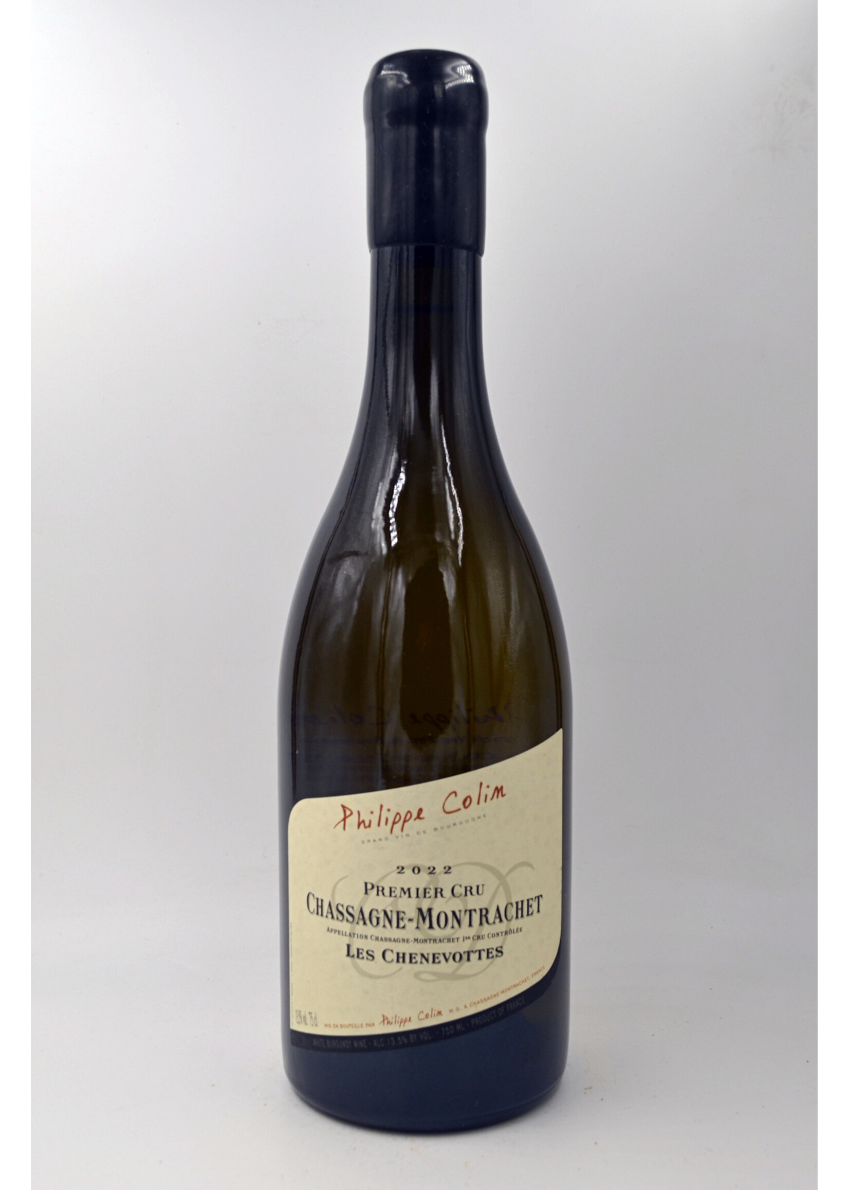 2022 Chassagne Montrachet les Chenevottes Philippe Colin