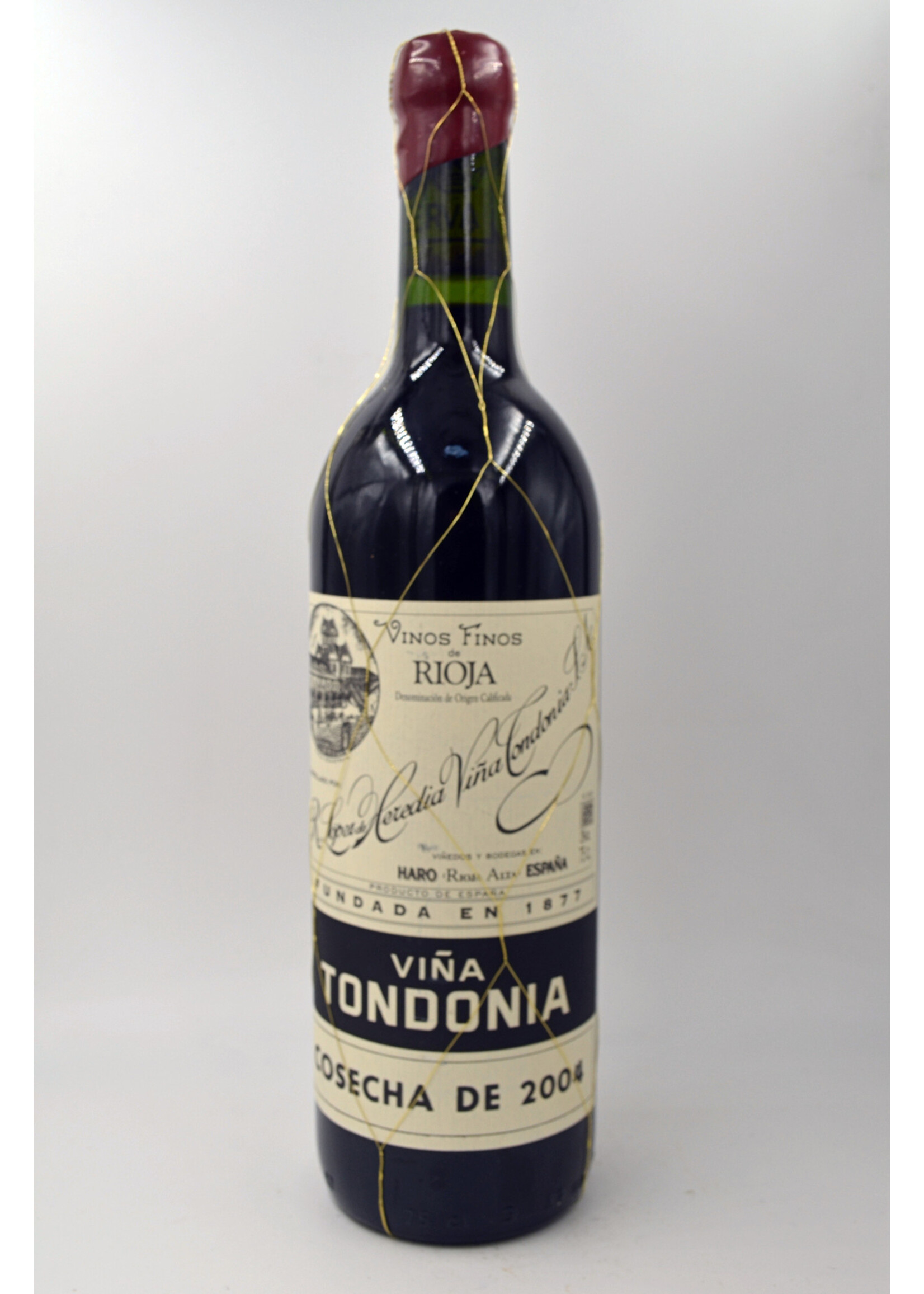 2004 Rioja Gran Reserva Tinto Vina Tondonia Lopez de Heredia
