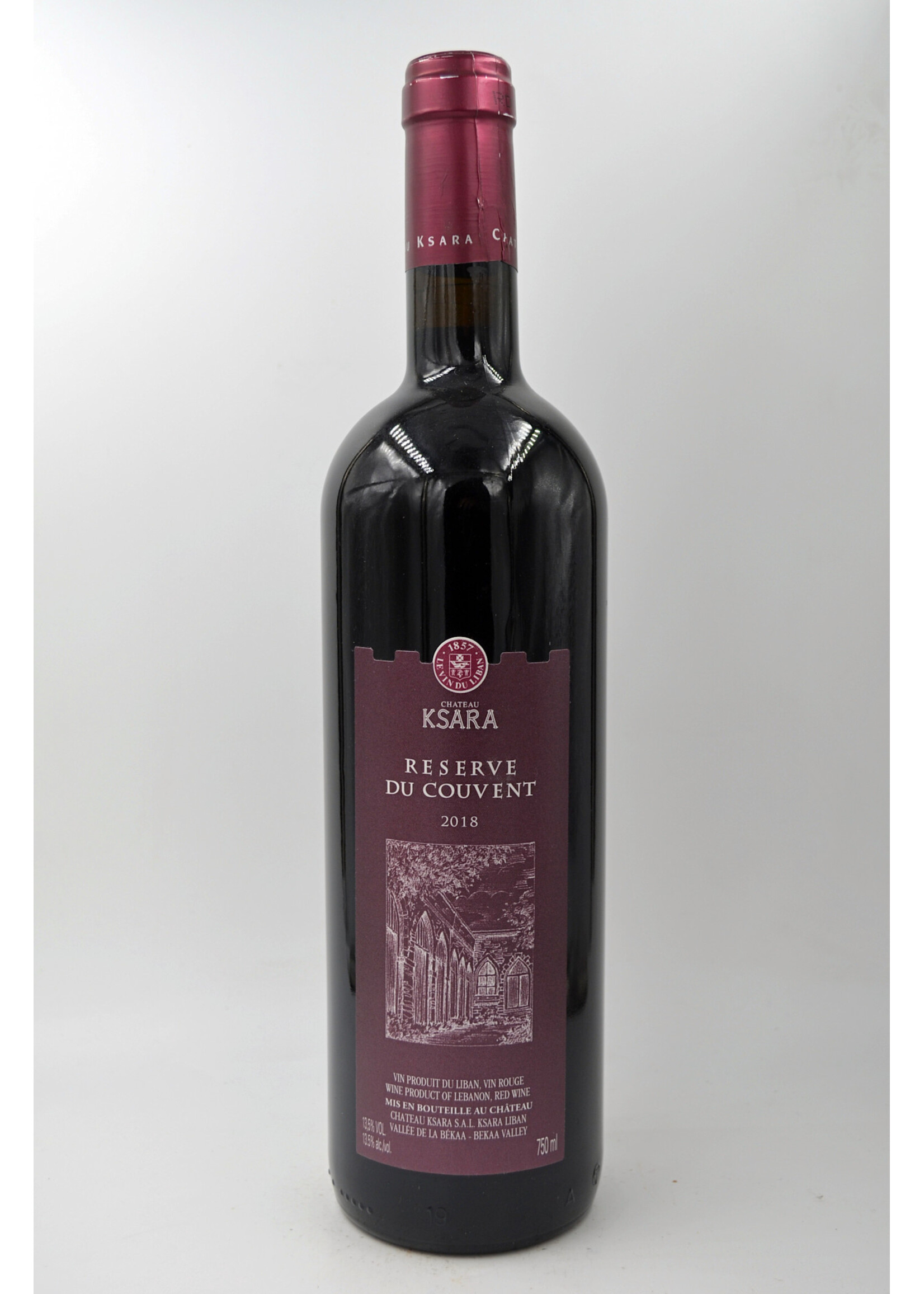 2018 Reserve du Couvent Chateau Ksara