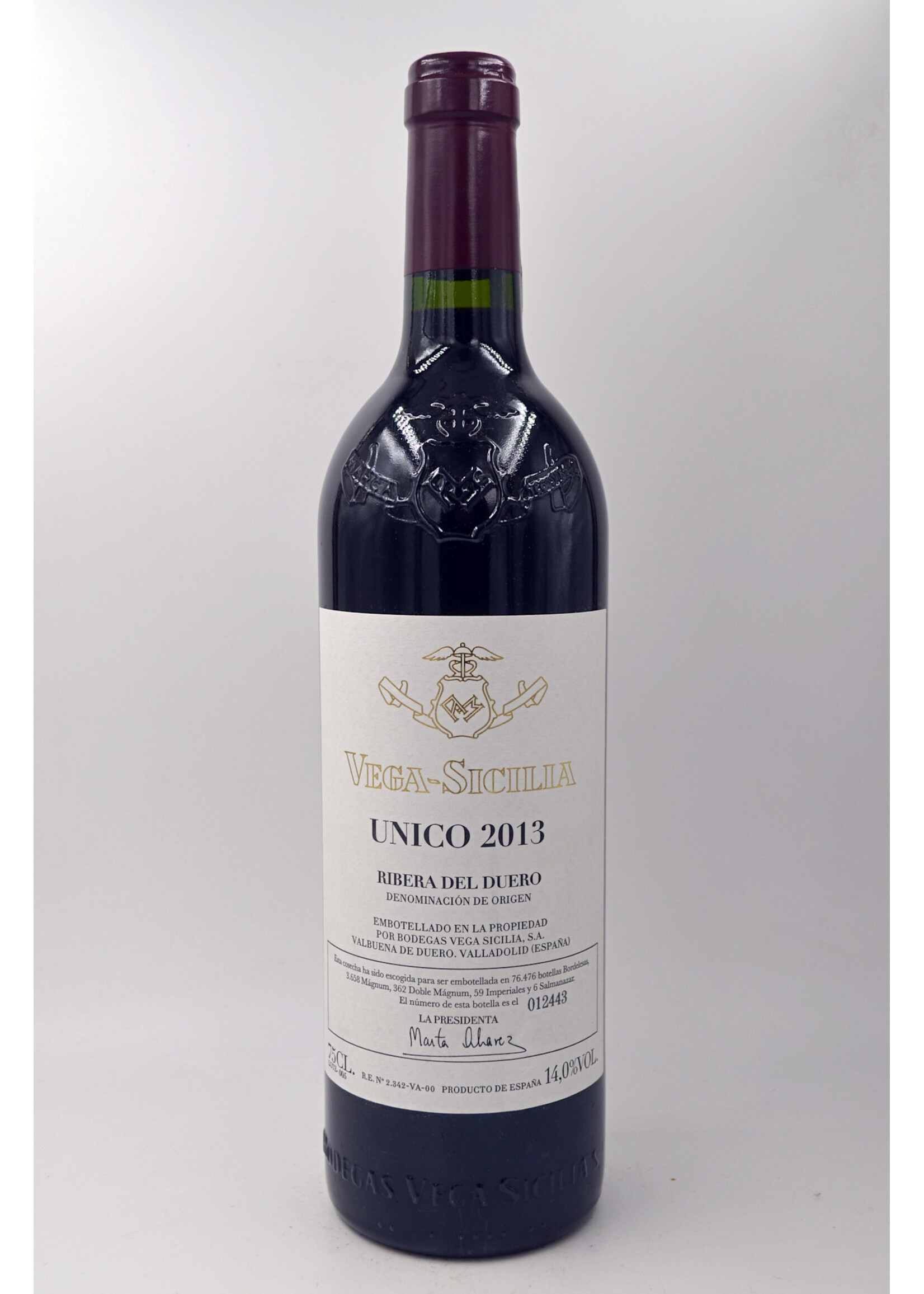 2013 Unico Vega Sicilia