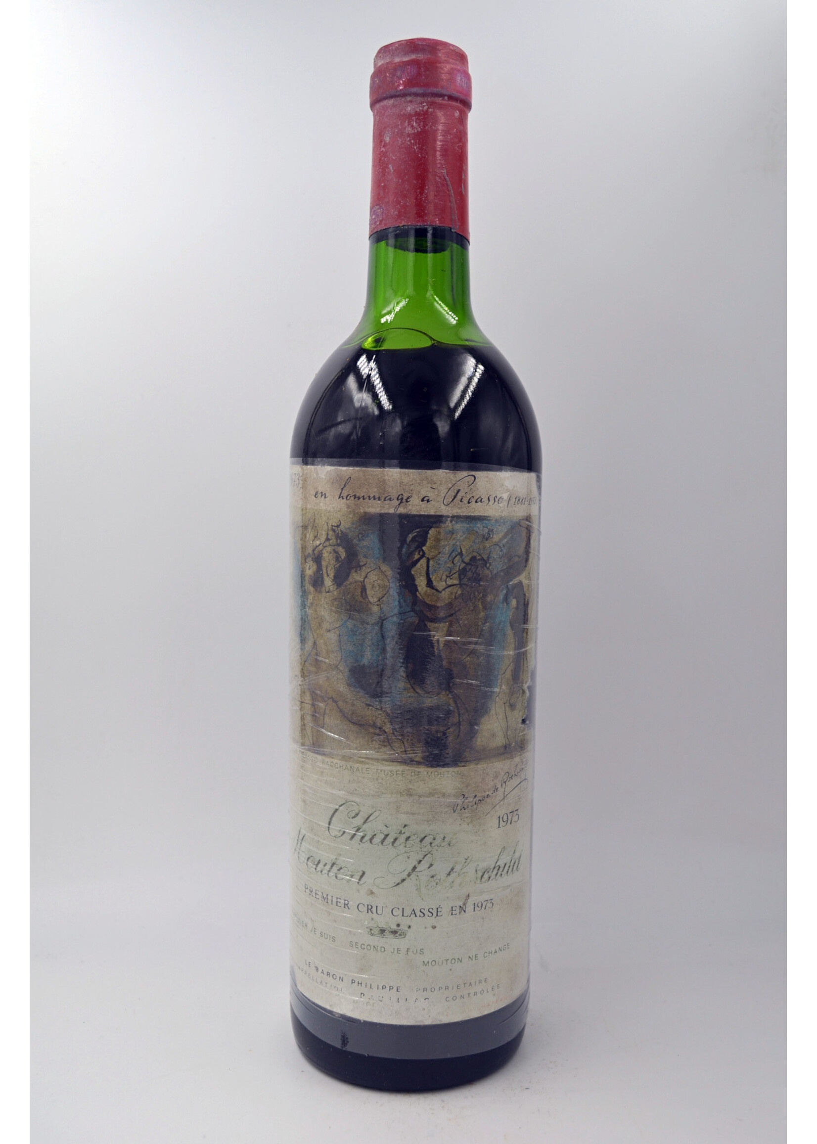 1973 Mouton Rothschild (dl, corroded capsule, us/mid)