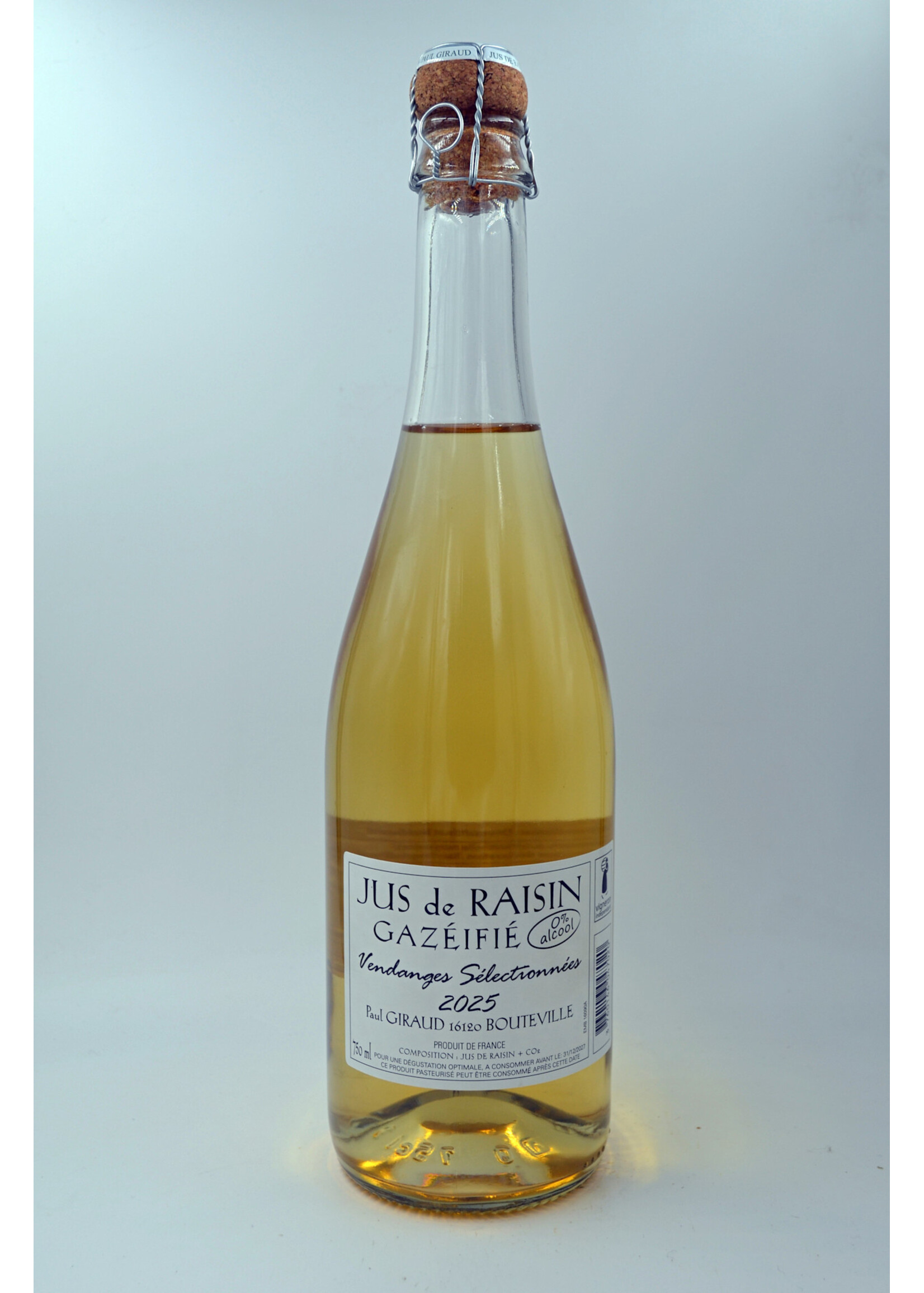 2025 Jus de Raisin Gazeifie Paul Giraud