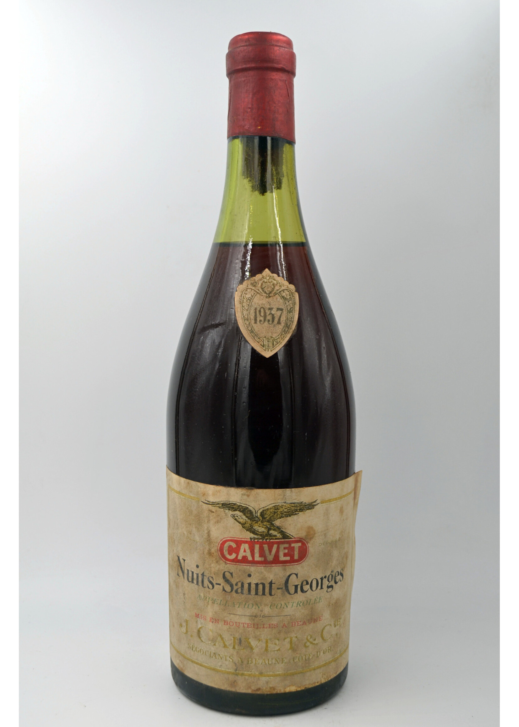 1937 Nuits Saint Georges Mise Calvet (sl/sdl, min 5)