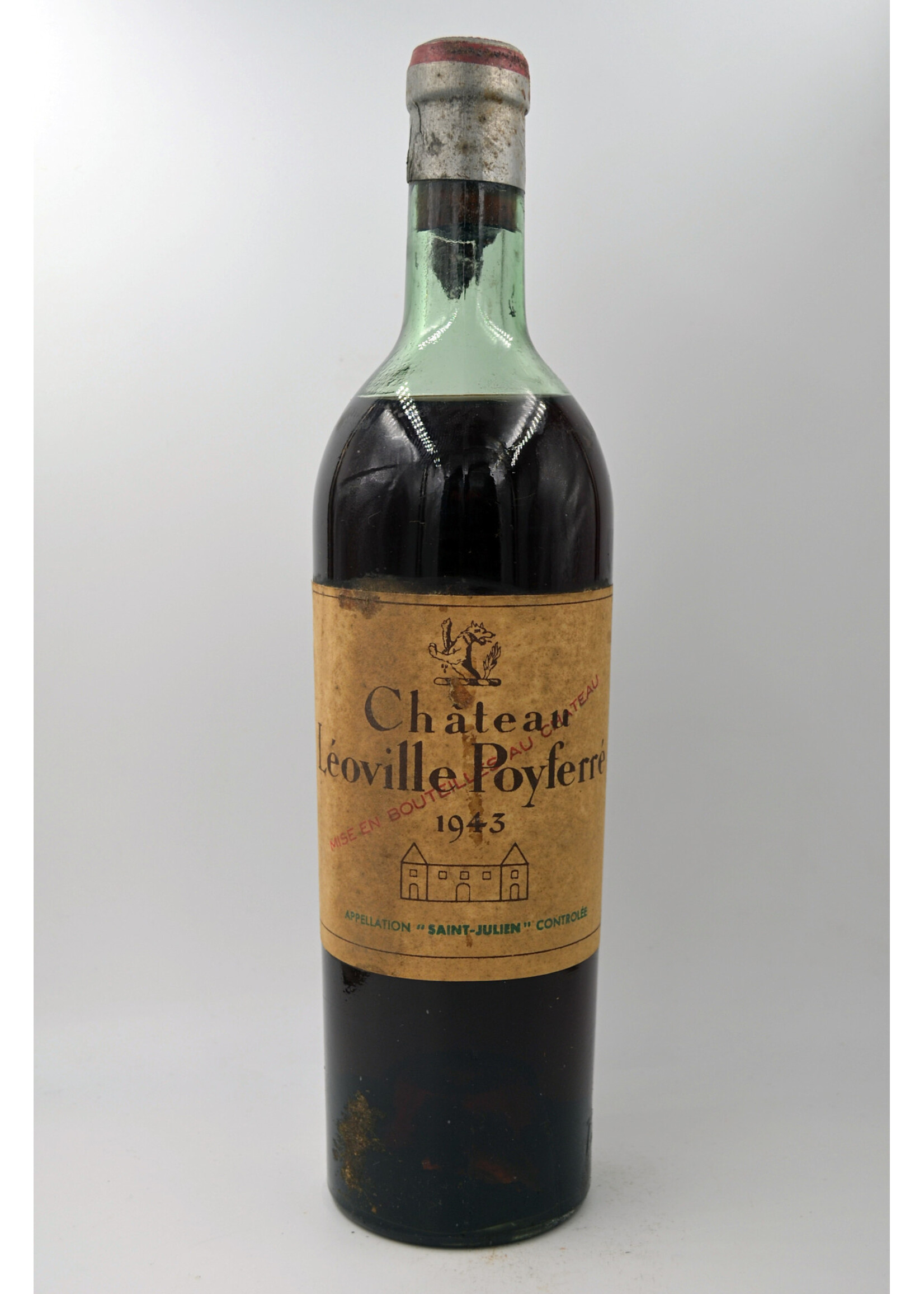 1943 Leoville Poyferre Mc (sl/sdl, mid)