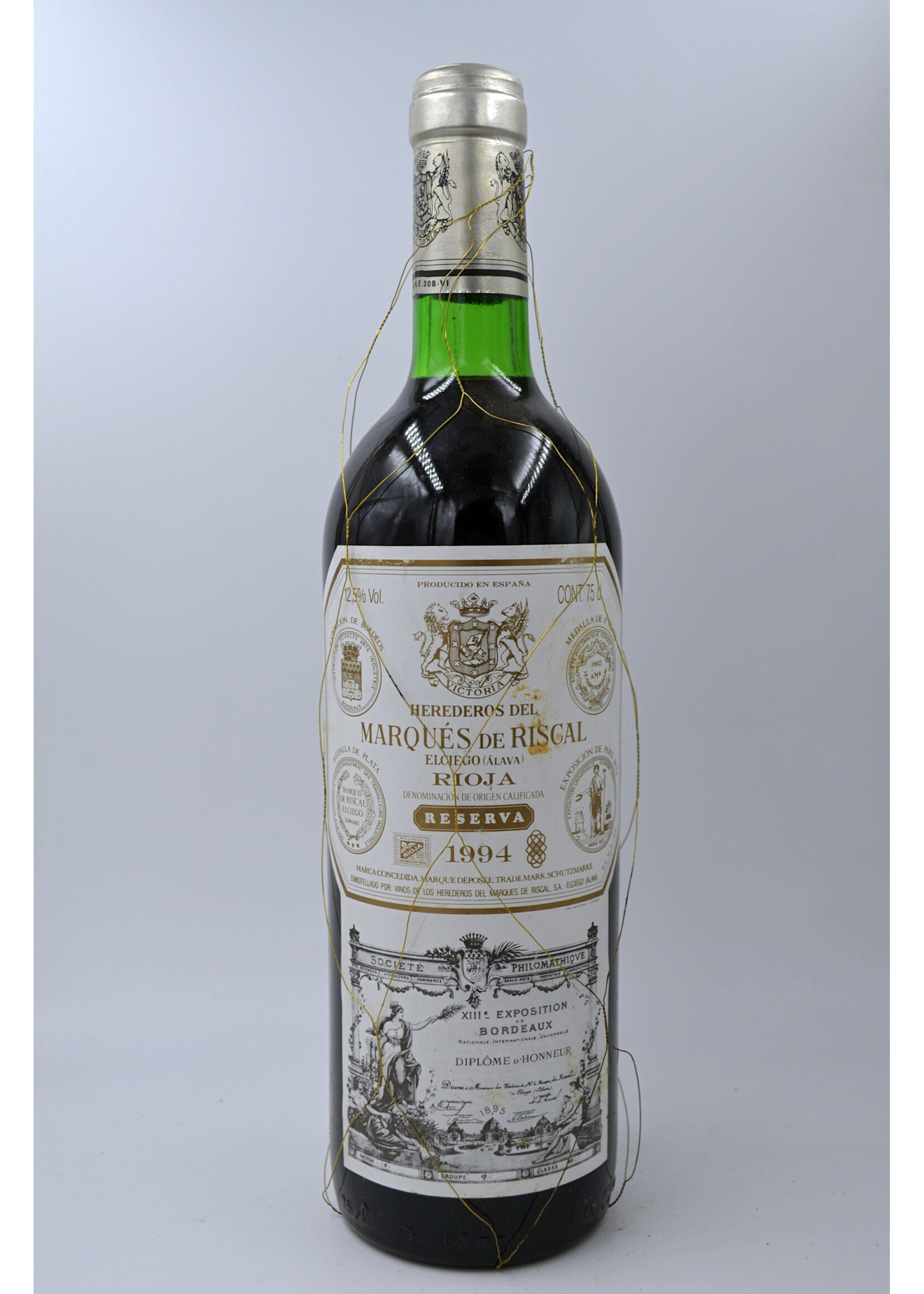 1994 Rioja Reserva Marques de Riscal (ssl, vts)