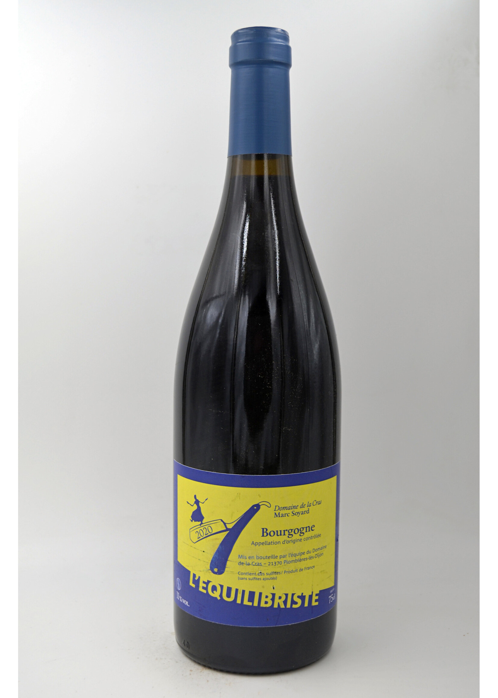 2020 Bourgogne l'Equilibriste rouge Domaine de la Cras