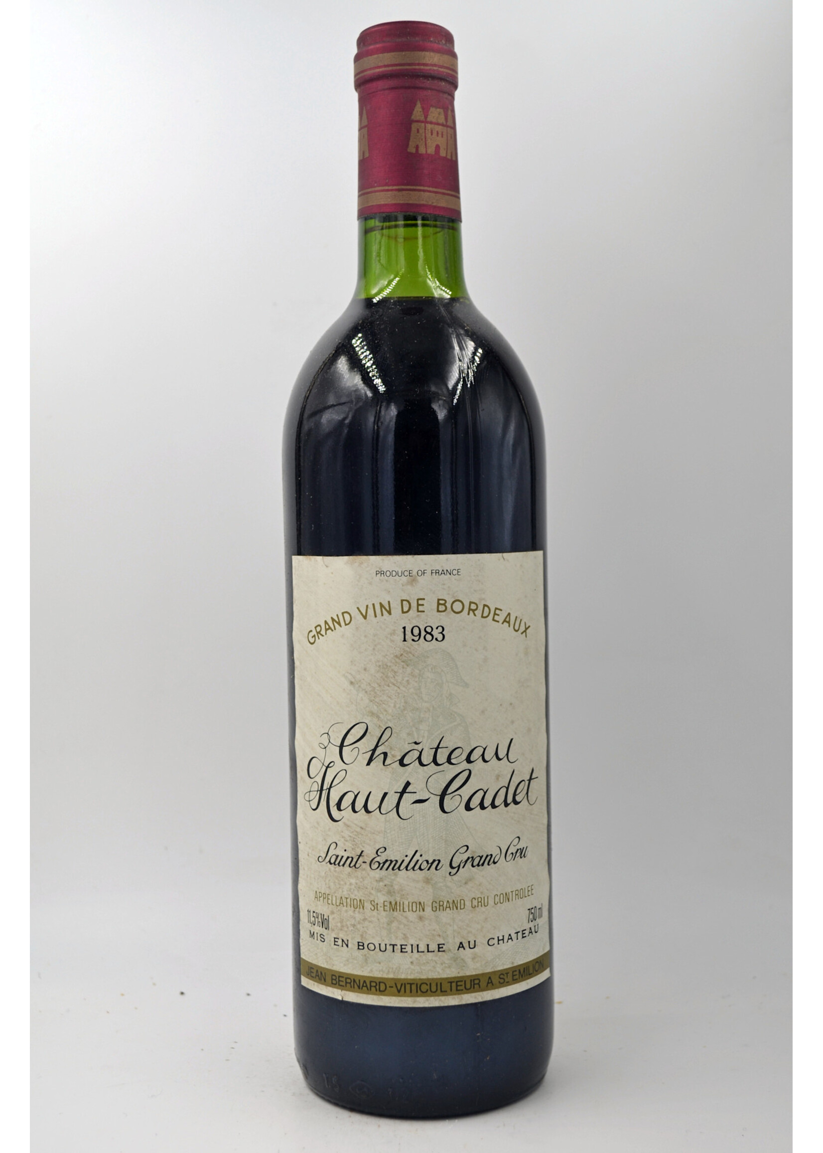 1983 Haut Cadet (ssl, vts)