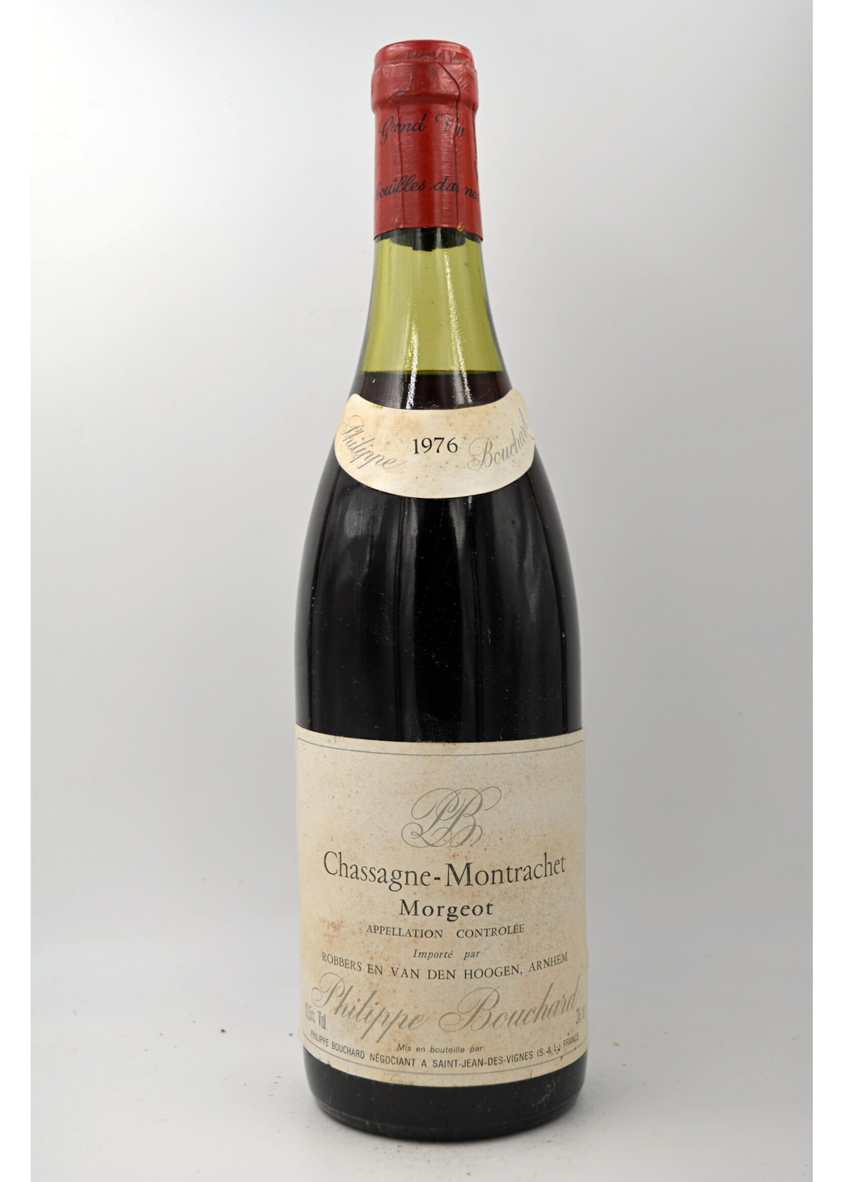 1976 Chassagne Montrachet Morgeot rouge Philippe Bouchard (sl/sdl, min 4)