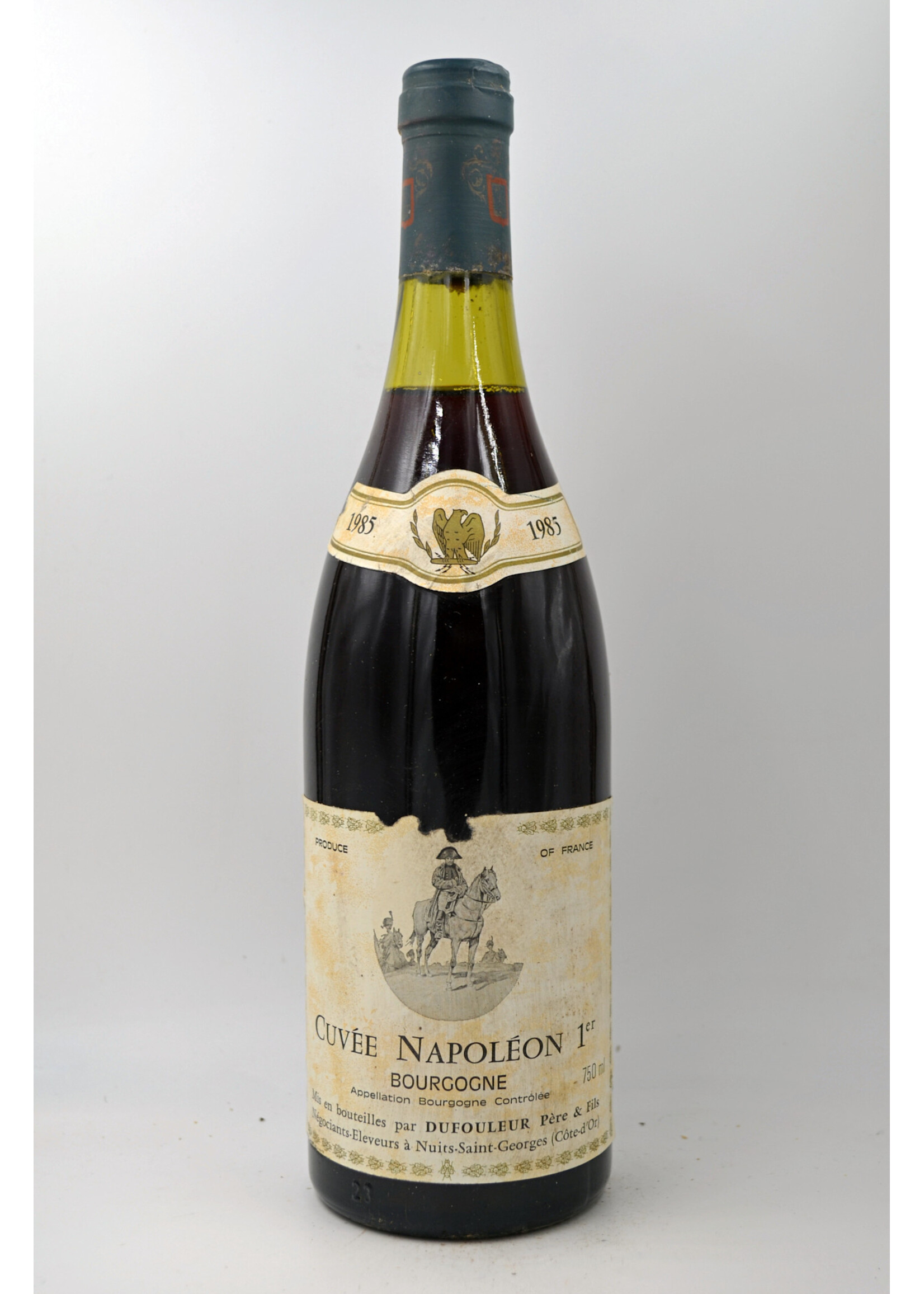 1985 Bourgogne Cuvee Napoleon 1er Dufouleur (sl/dl, min 3.5 or better)