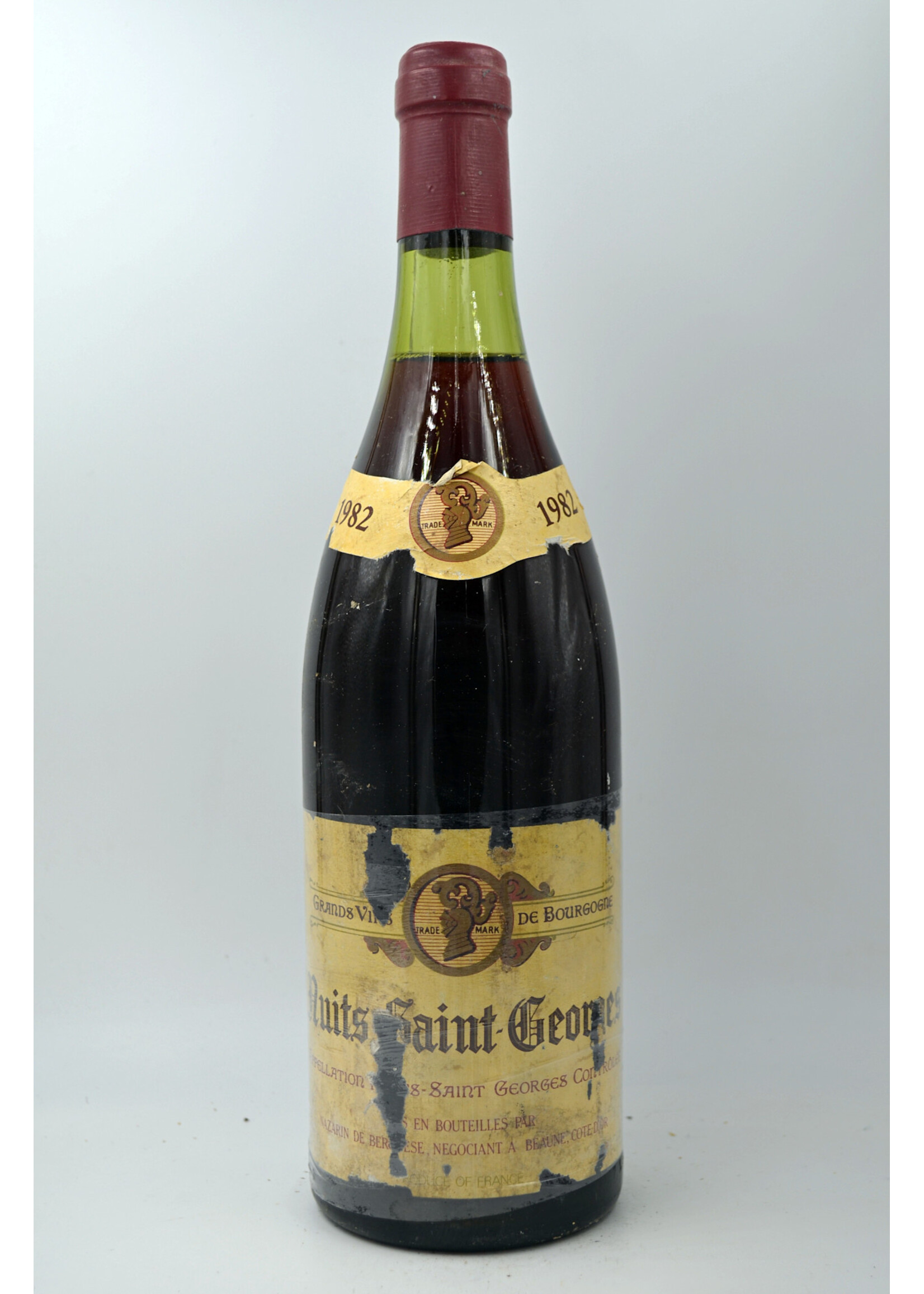 1982 Nuits Saint Georges Nazarin de Berghese (sl/dl, min 2.5)