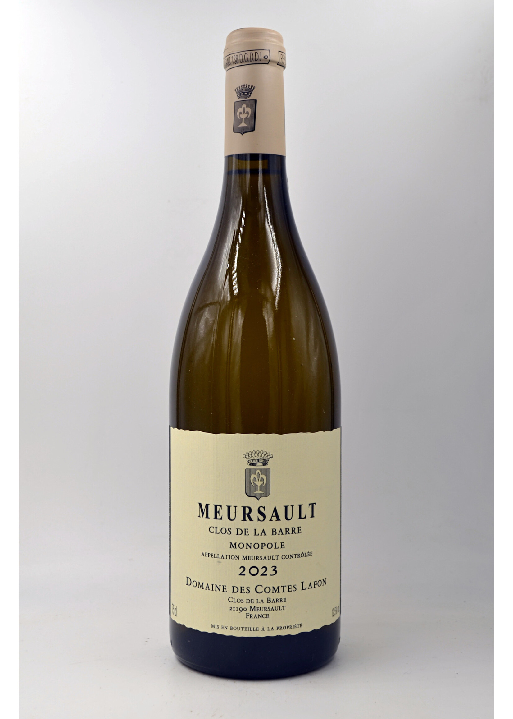 2023 Meursault Clos de la Barre Comtes Lafon