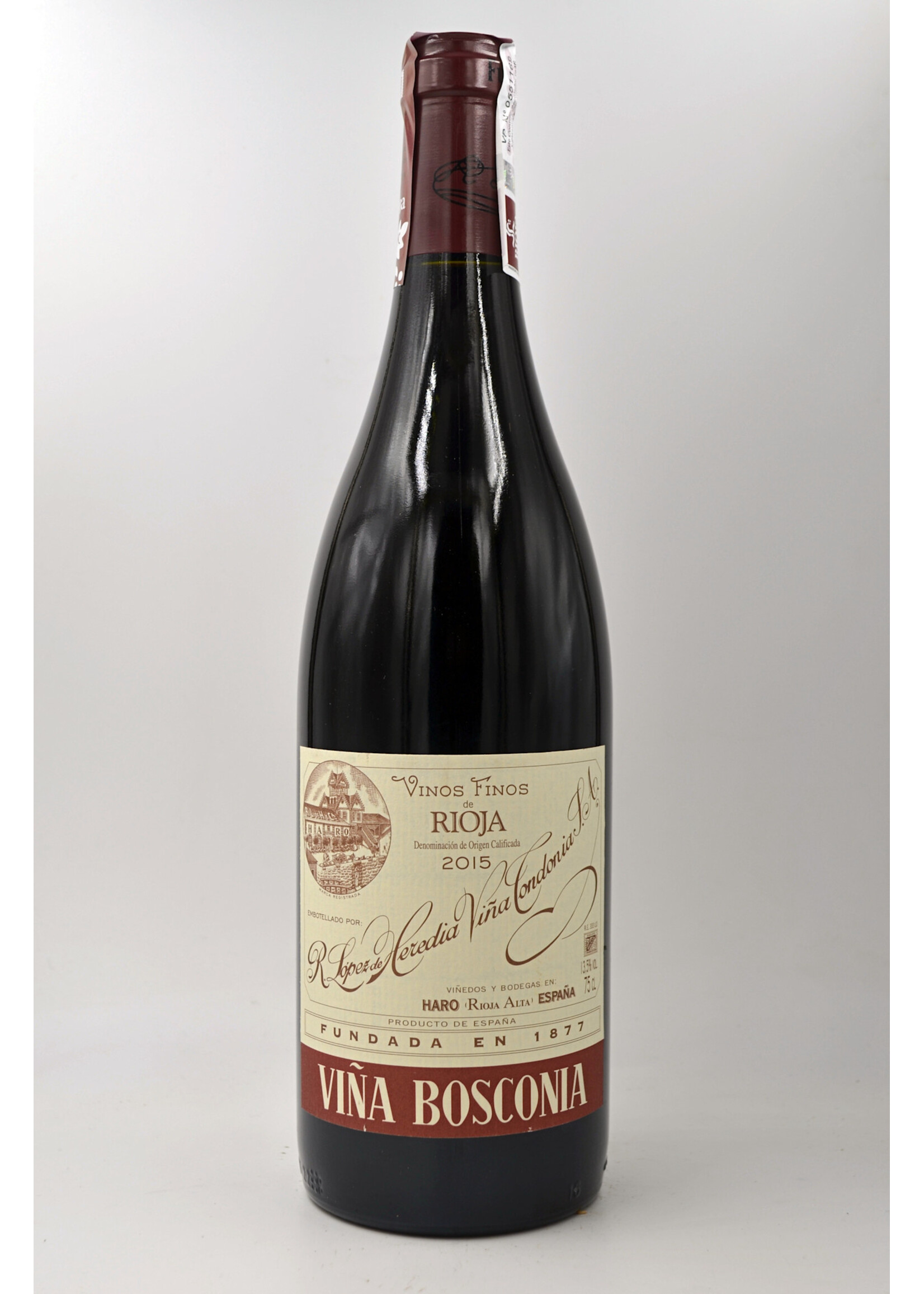 2015 Rioja Reserva Vina Bosconia Lopez de Heredia