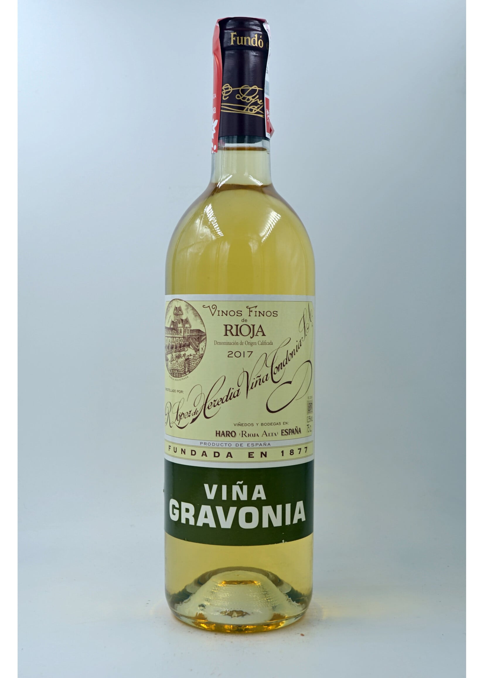 2017 Rioja Crianza Blanco Vina Gravonia Lopez de Heredia