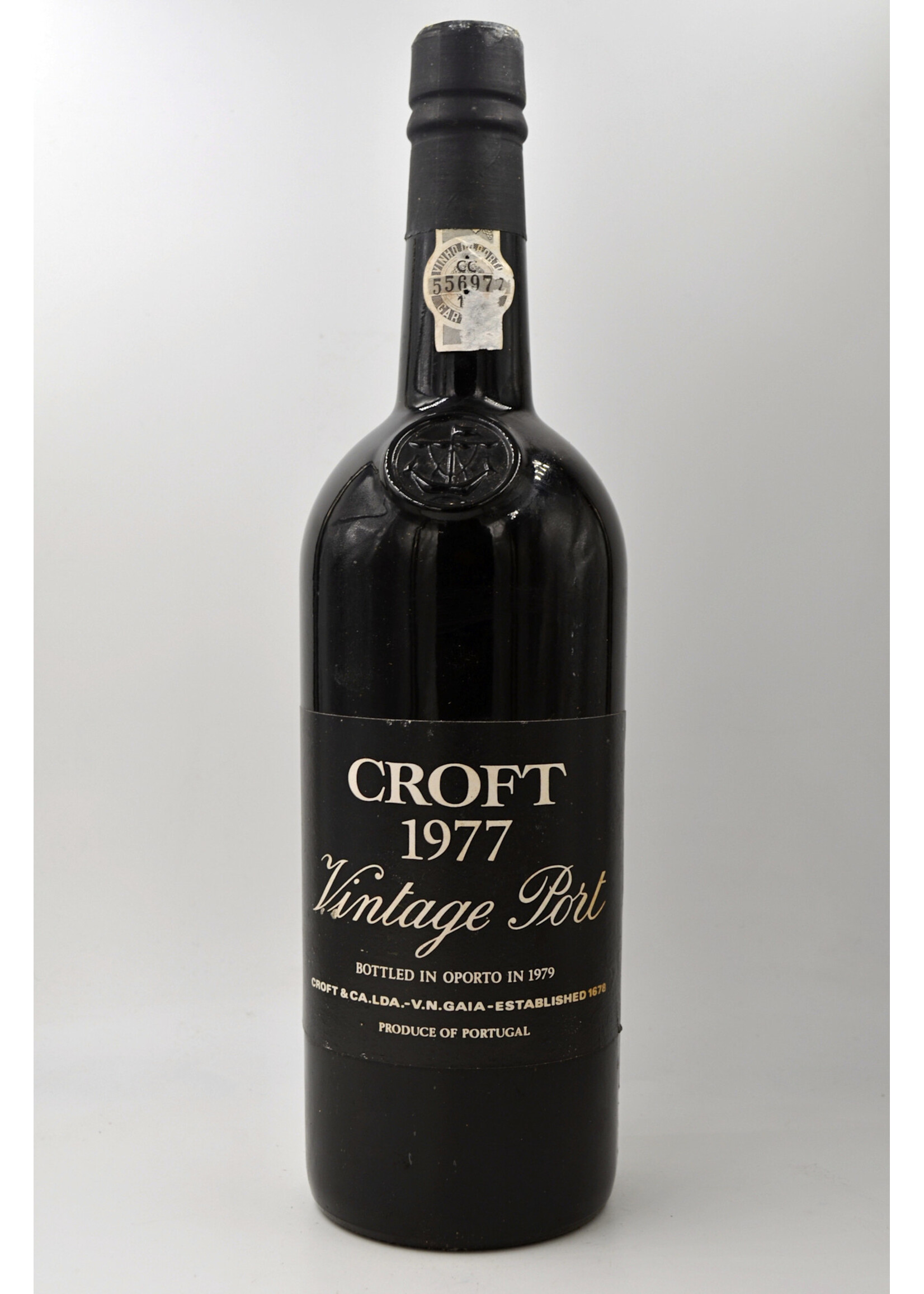 1977 Vintage Port Croft (ssl/sdl, corroded capsules, bn)