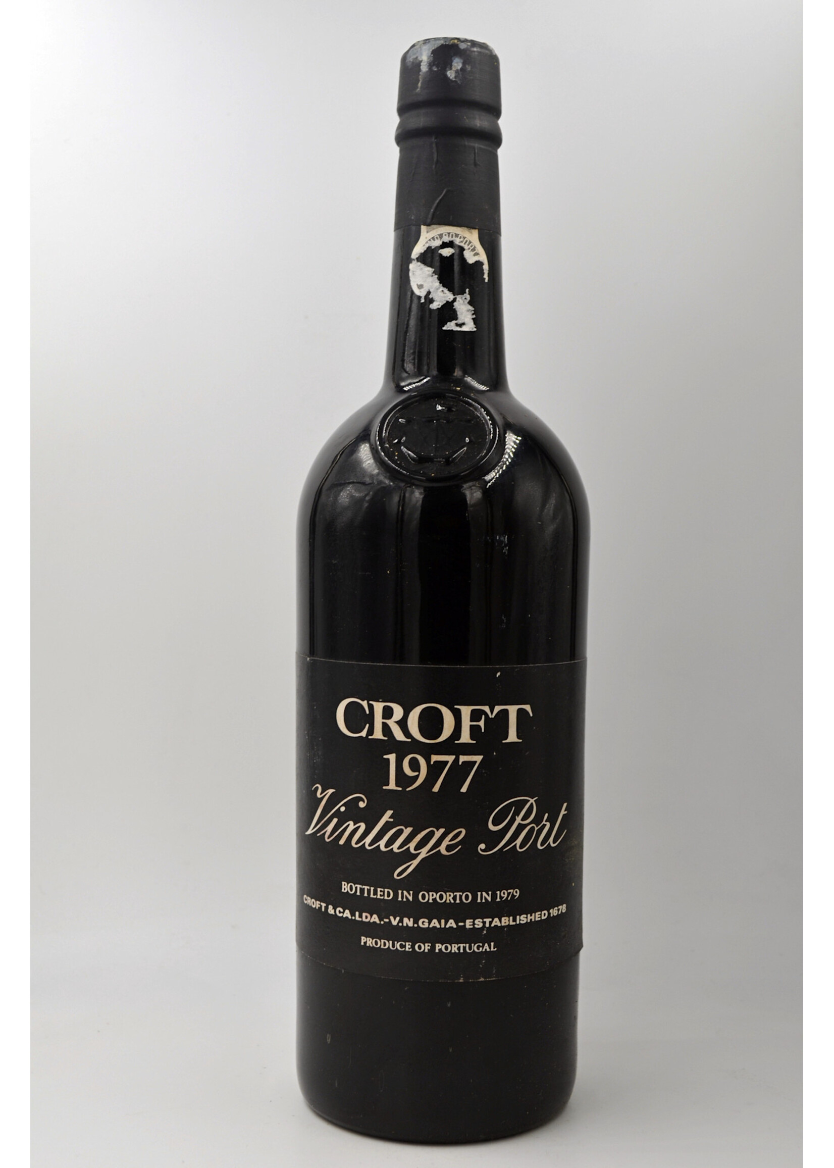 1977 Vintage Port Croft (ssl/sdl, corroded capsules, vts/ts)