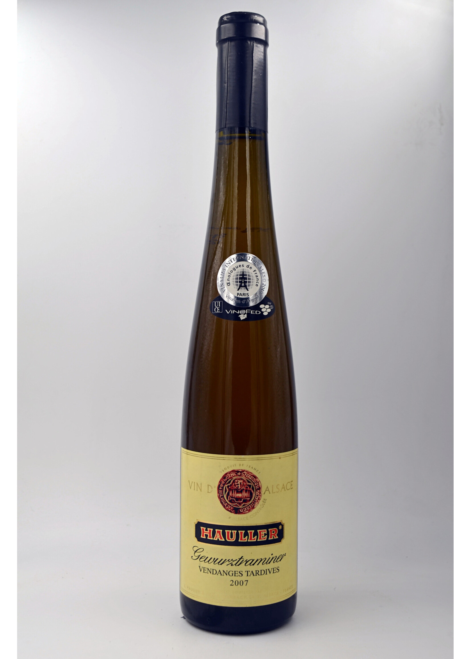 2007 Gewurztraminer Vendanges Tardives Hauller 0,5 lit