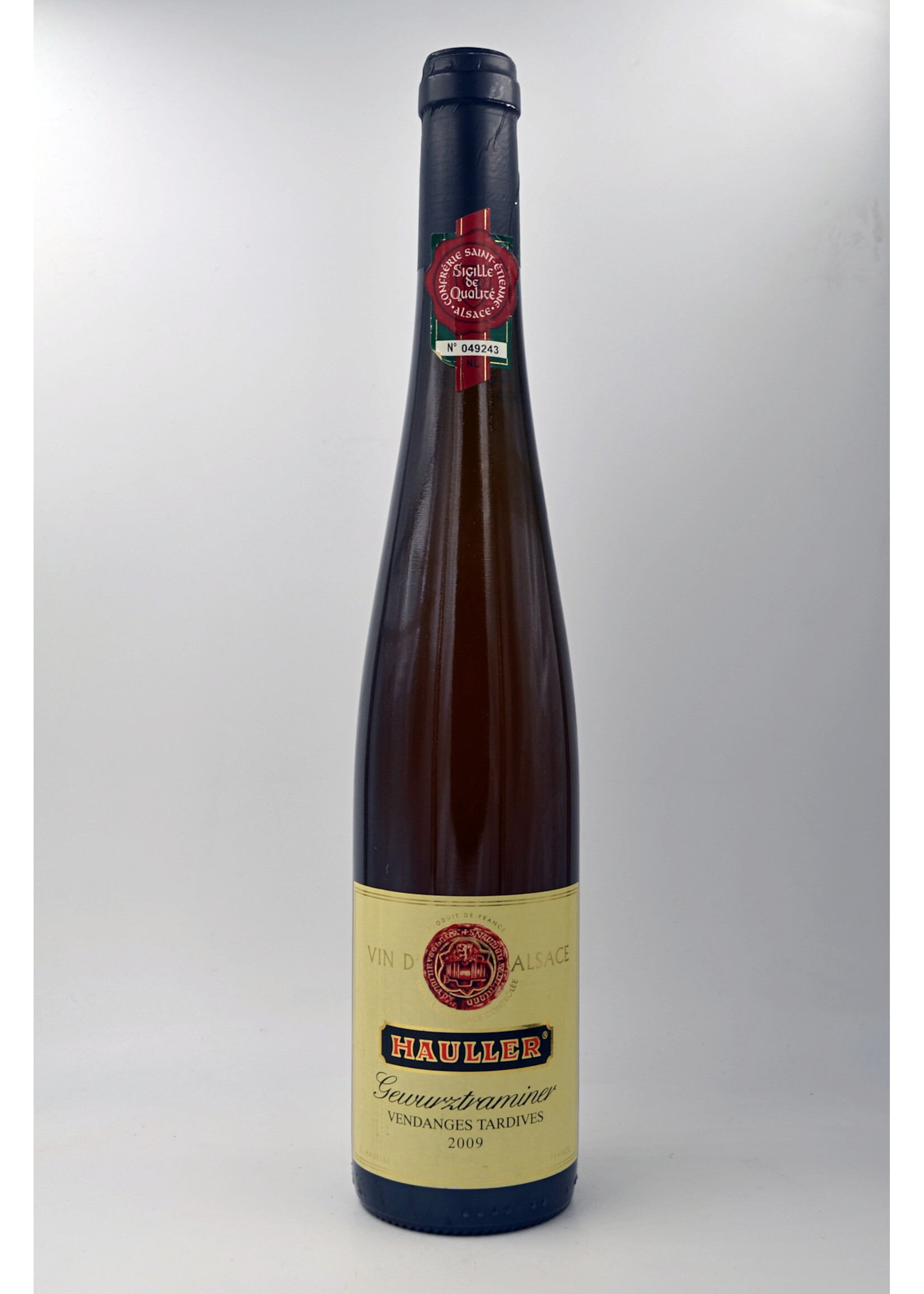 2009 Gewurztraminer Vendanges Tardives Hauller 0,5 lit