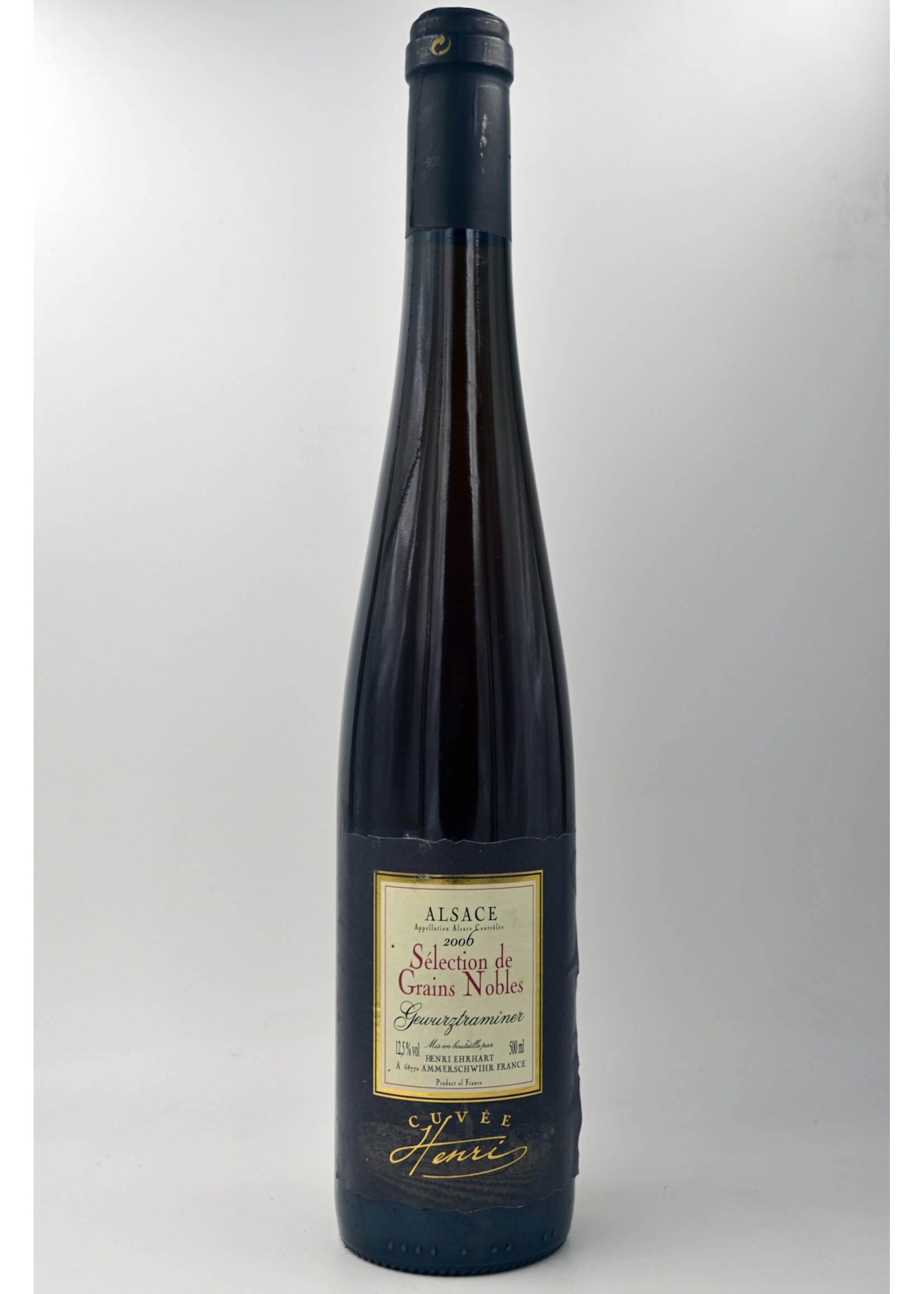 2006 Gewurztraminer Selection de Grains Nobles Cuvee Henri Henri Ehrhart 0,5 lit