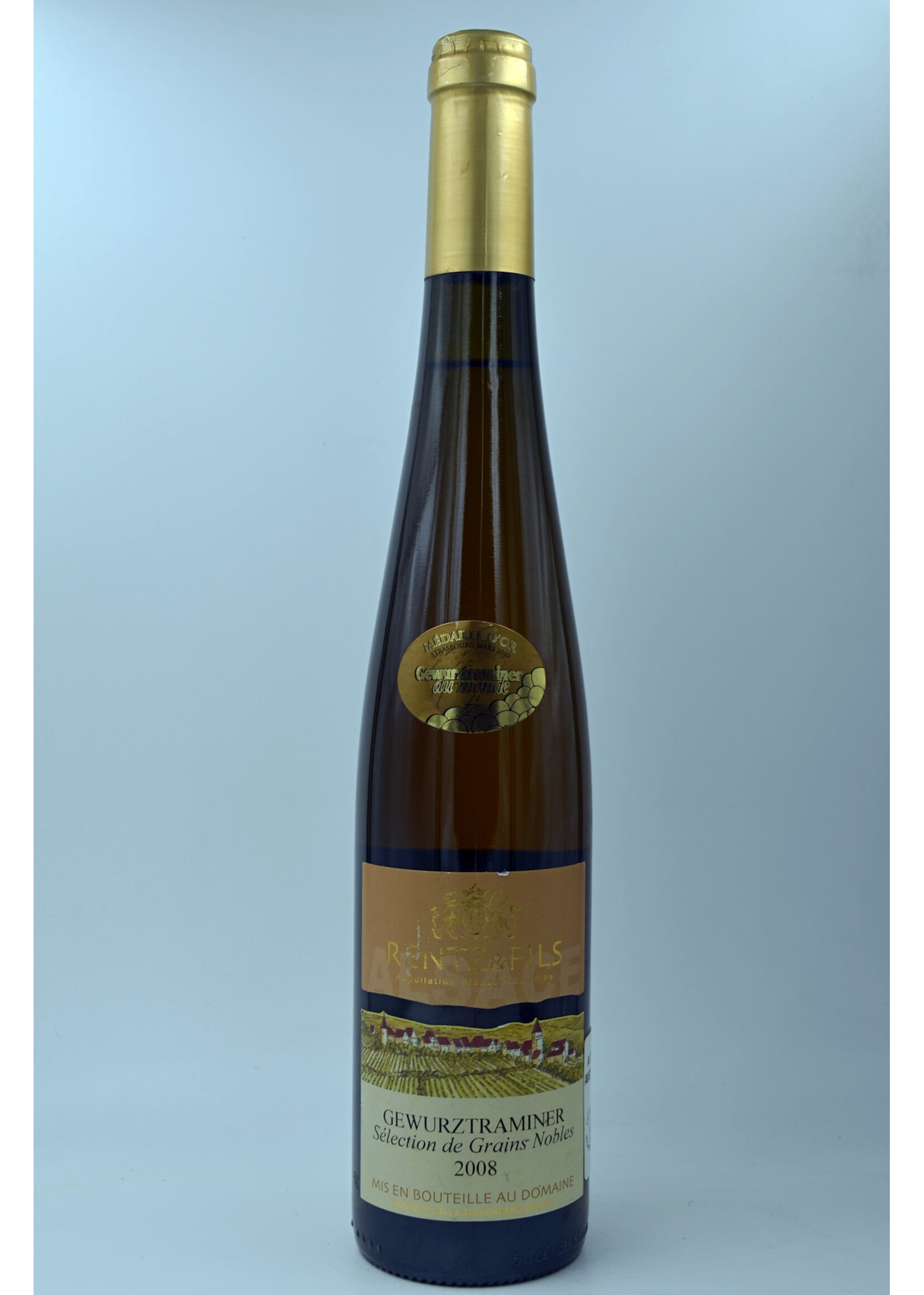 2008 Gewurztraminer Selection de Grains Nobles Rentz & Fils 0,5 lit