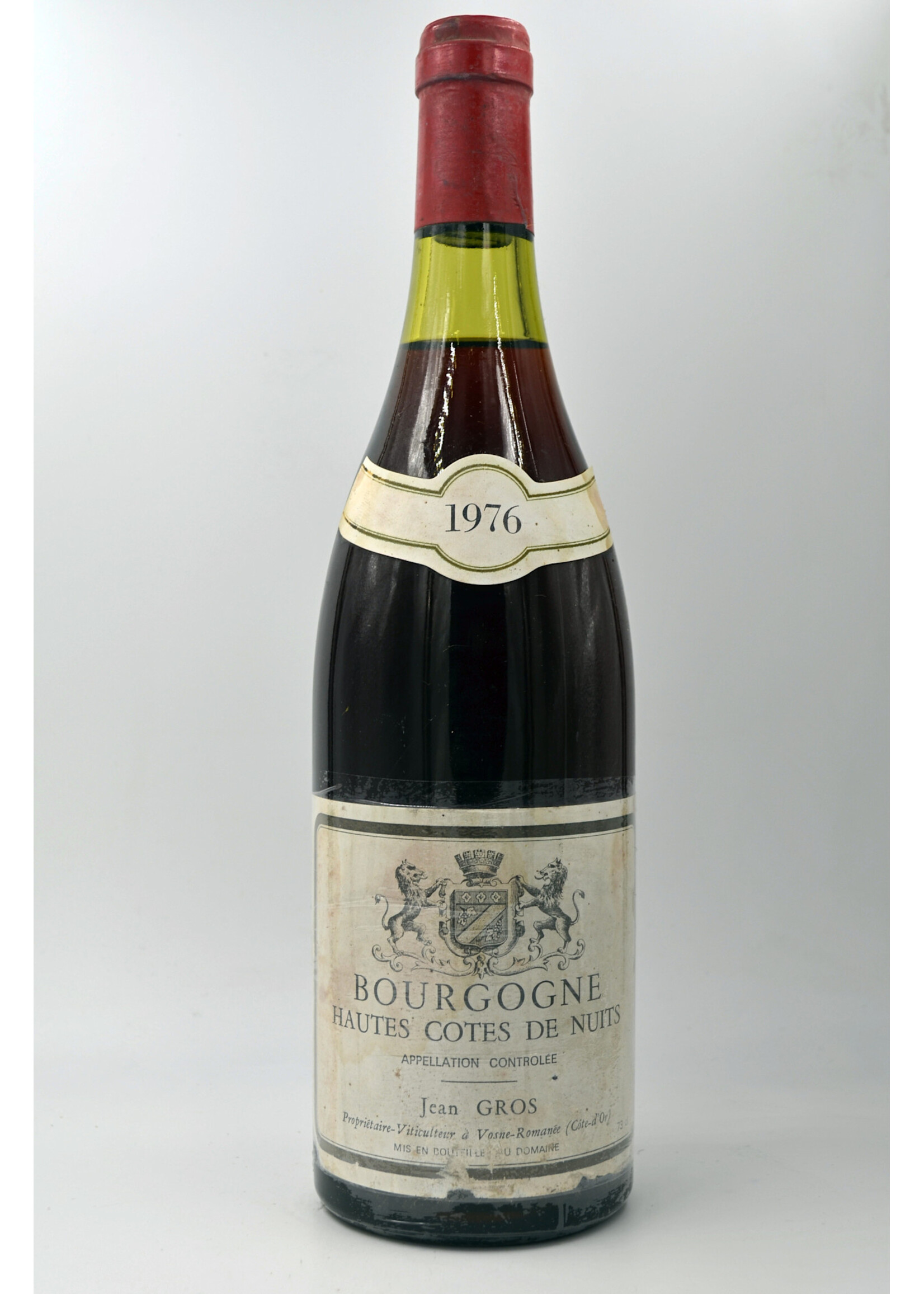 1976 Bourgogne Hautes Cotes de Nuits Jean Gros (sl/sdl, min 3)