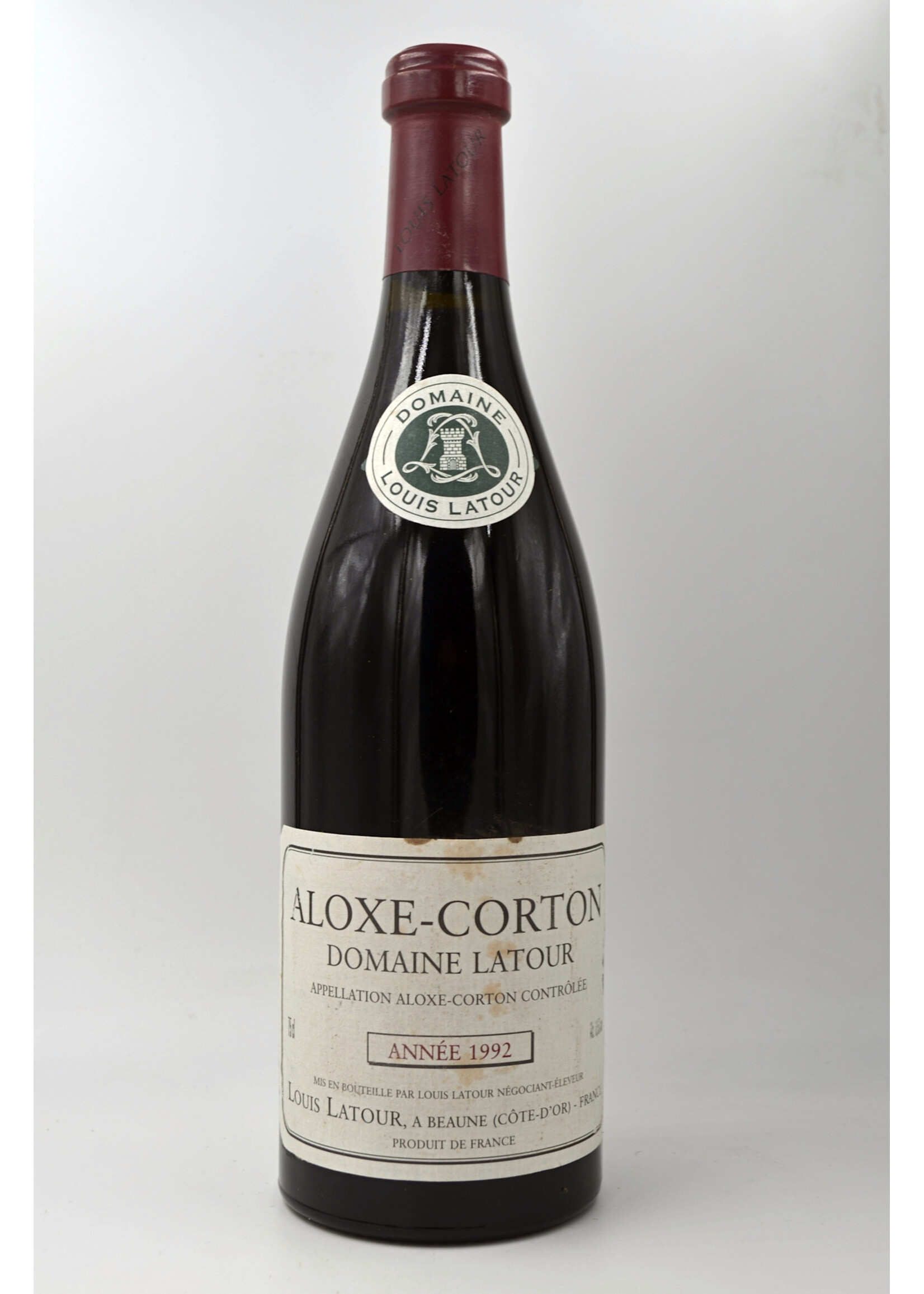 1992 Aloxe Corton Domaine Latour Louis Latour (ssl/sdl)