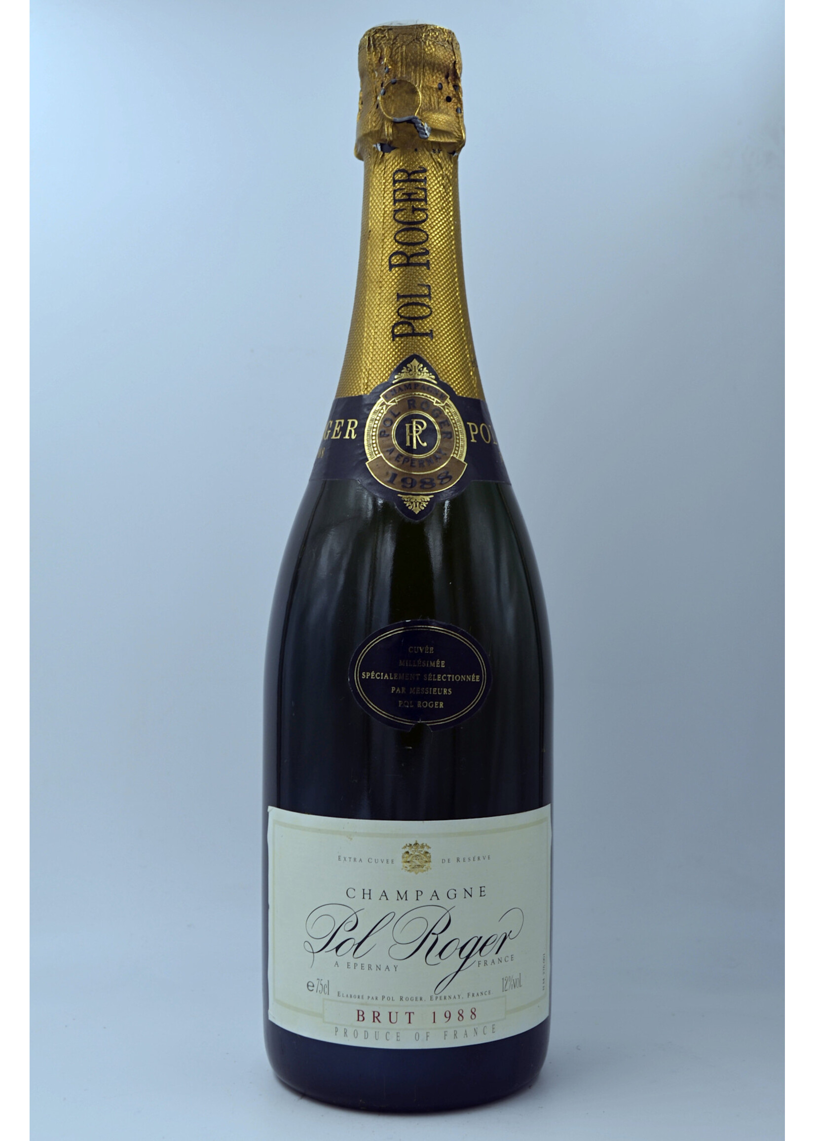 1988 Brut Extra Cuvee de Reserve Pol Roger (ssl)