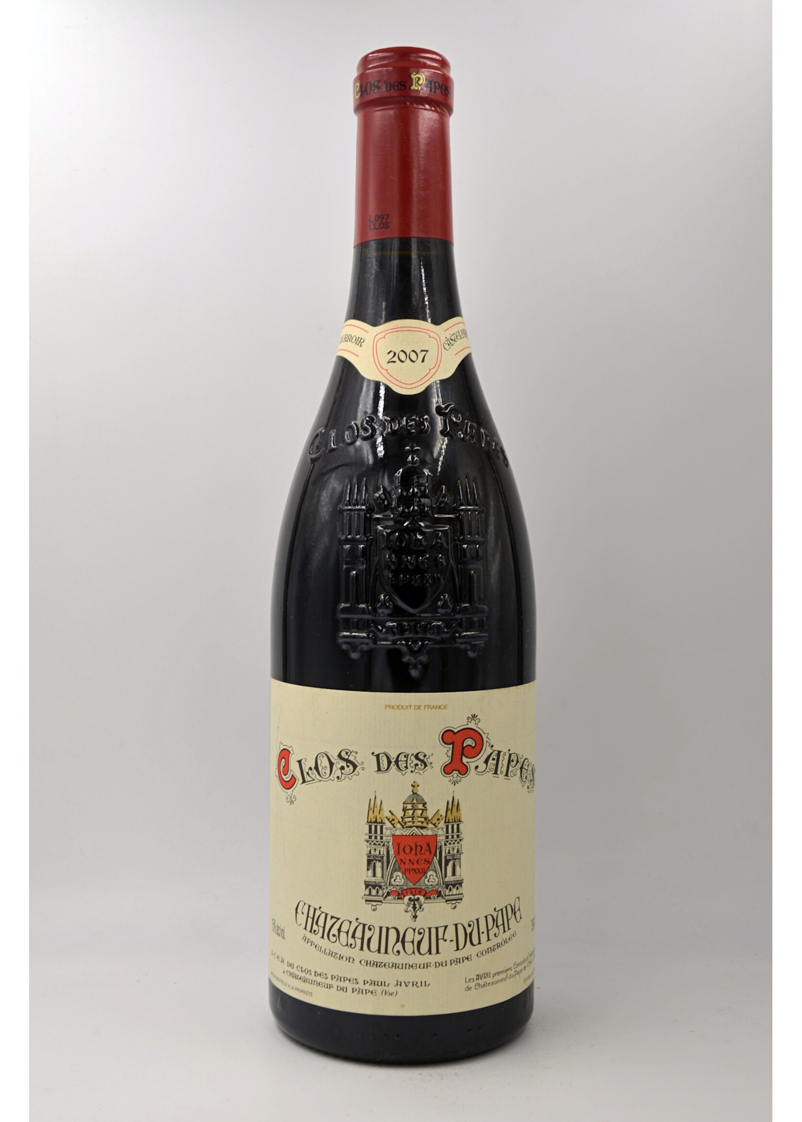 2007 Chateauneuf du Pape Clos des Papes