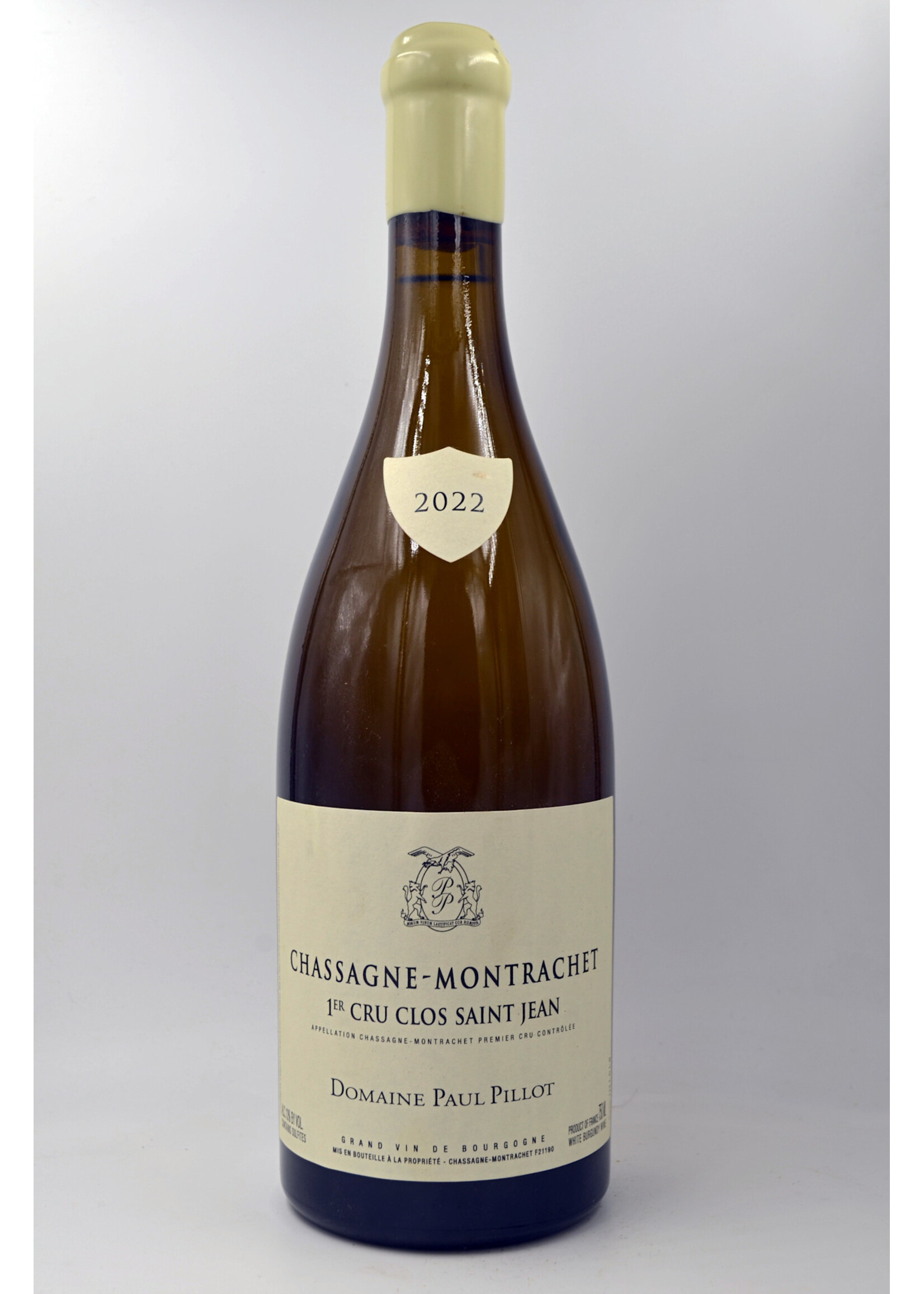 2022 Chassagne Montrachet Clos Saint Jean blanc Paul Pillot