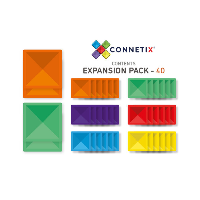 Connetix | Expansion Pack (40 pieces)
