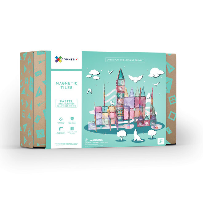 Connetix | Pastel Ballrun (106 pieces)